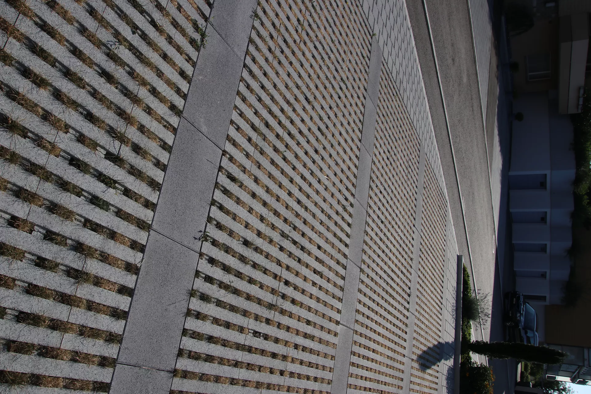 RAINA Rasenliner mit Verschiebesicherung grau glatt L 60 cm B 40 cm H 10 cm