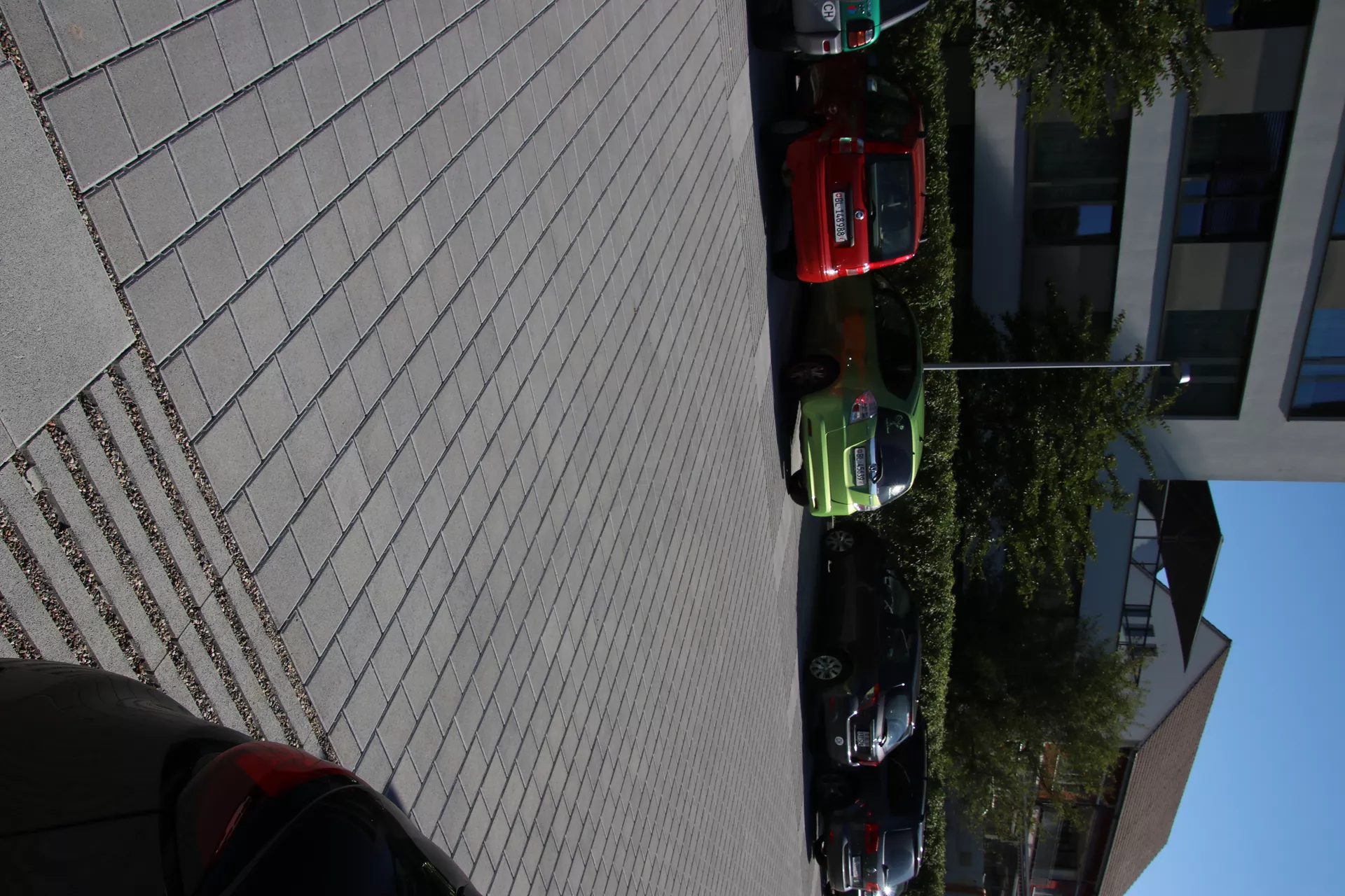 CLASSIC DRAIN Ökostein mit Nocken Normalstein grau glatt leicht gefast L 20 cm B 20 cm H 8 cm