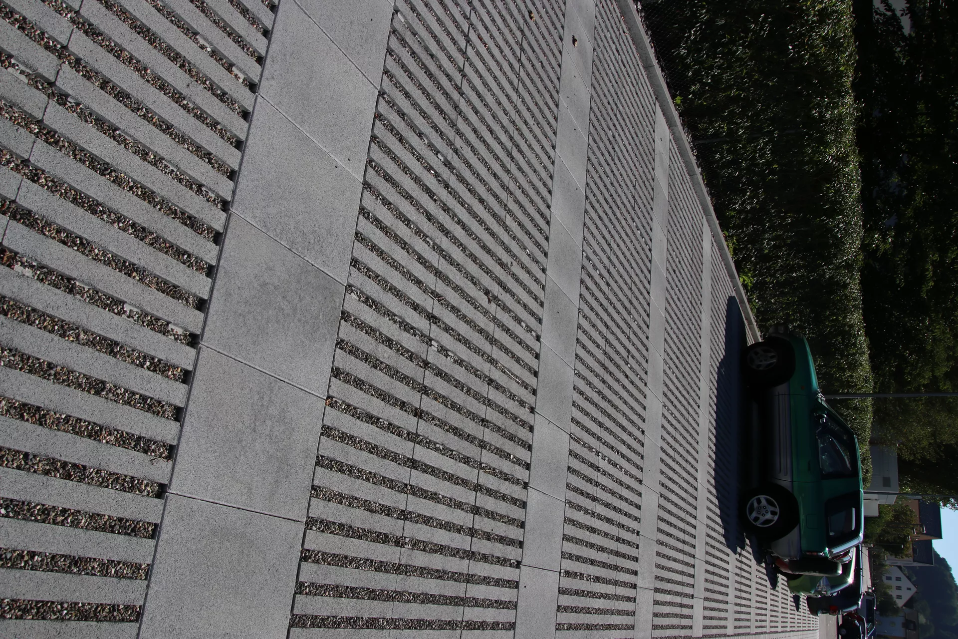 RAINA Rasenliner mit Verschiebesicherung grau glatt L 60 cm B 40 cm H 10 cm