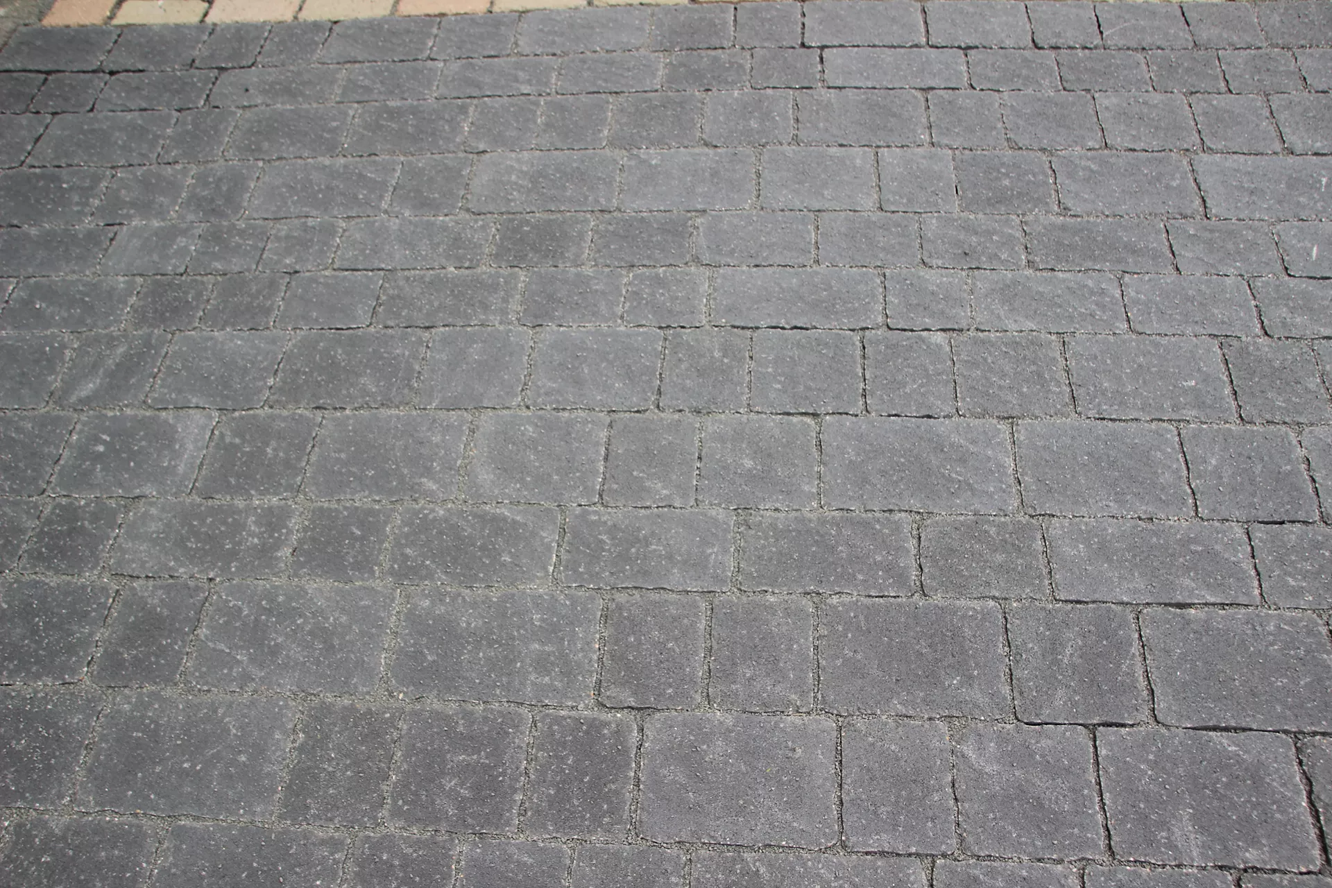 FRIEDA Wildpflaster perlgrau strukturiert Kanten gebr. L 9.4-19.4 cm B 9.4-11.9 cm H 7 cm