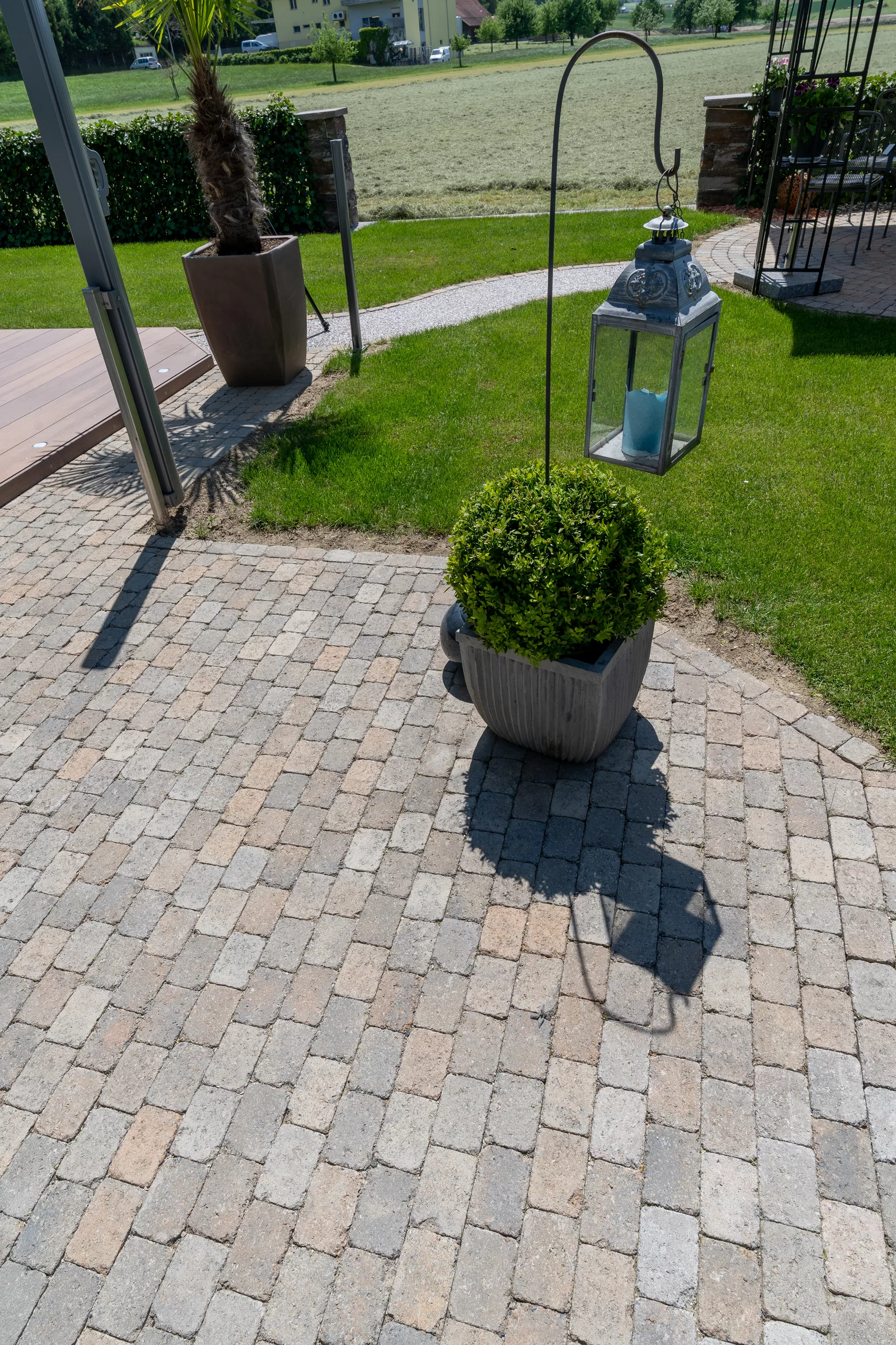 TEGULA Pflasterstein melaphyr glatt Kanten gebrochen L 16 cm B 11 cm H 6 cm