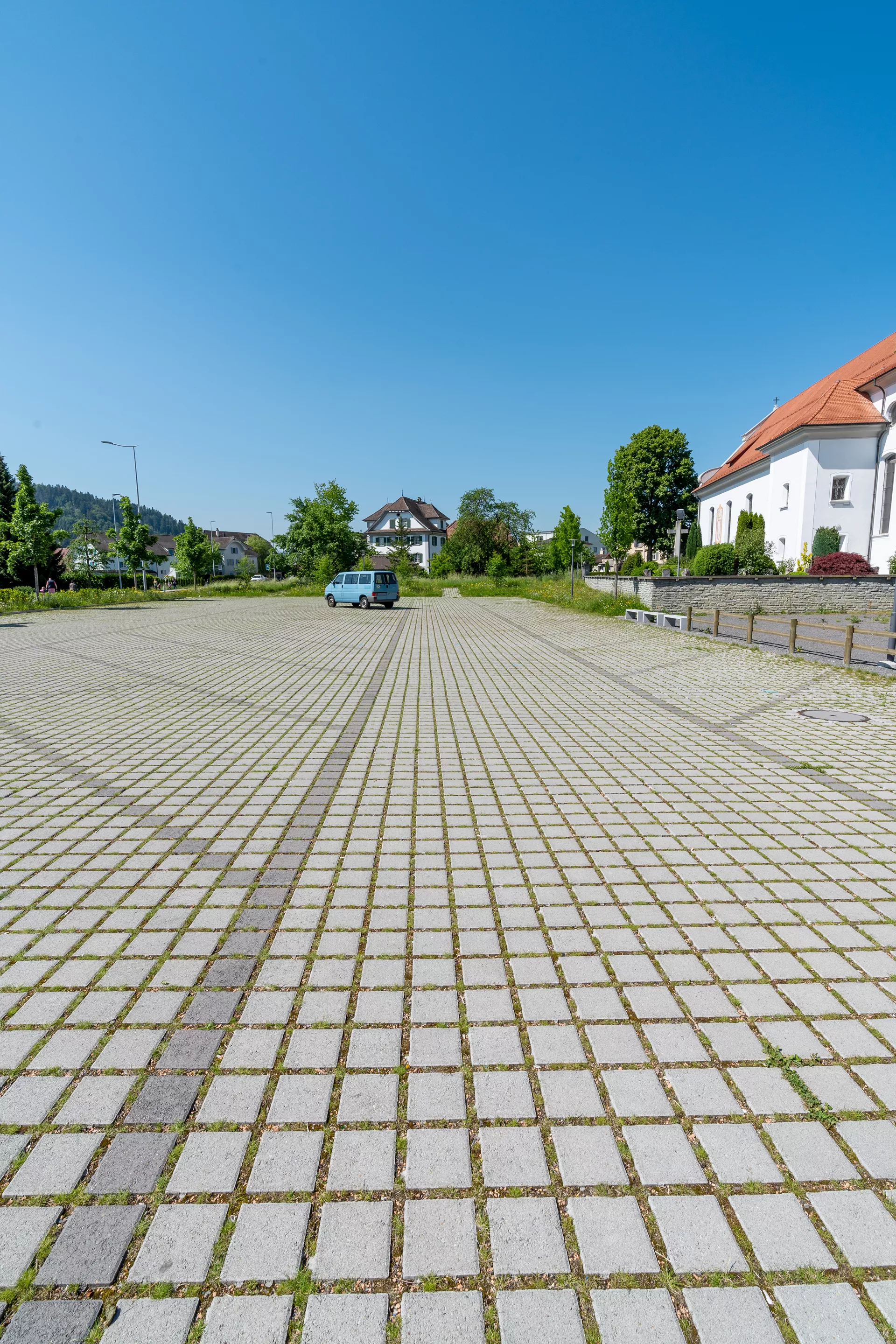 CLASSIC RASEN Ökostein mit Nocken grau glatt gefast L 20 cm B 20 cm H 8 cm