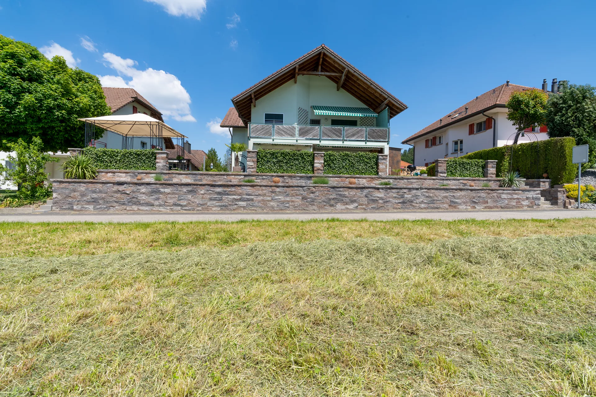 SANTURO Spaltstein-Landhausmauer Typ 2 2-seitig gespalten muschelkalk L 30-50 cm B 25 cm H 15 cm