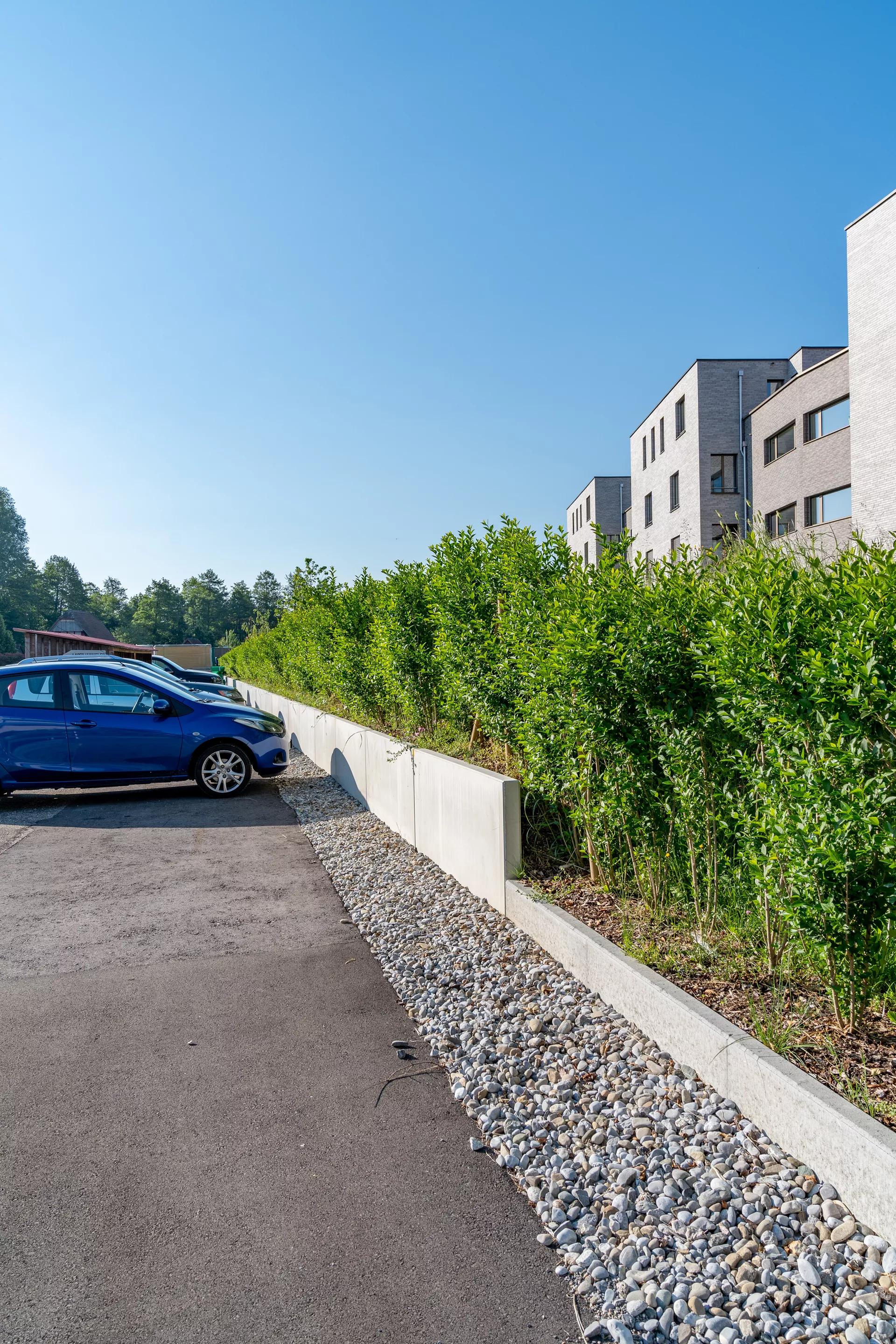 TRIPLA Winkelplatte bewehrt Typ 12.81 grau glatt gefast L 100 cm B 75 cm H 120 cm W 12 cm