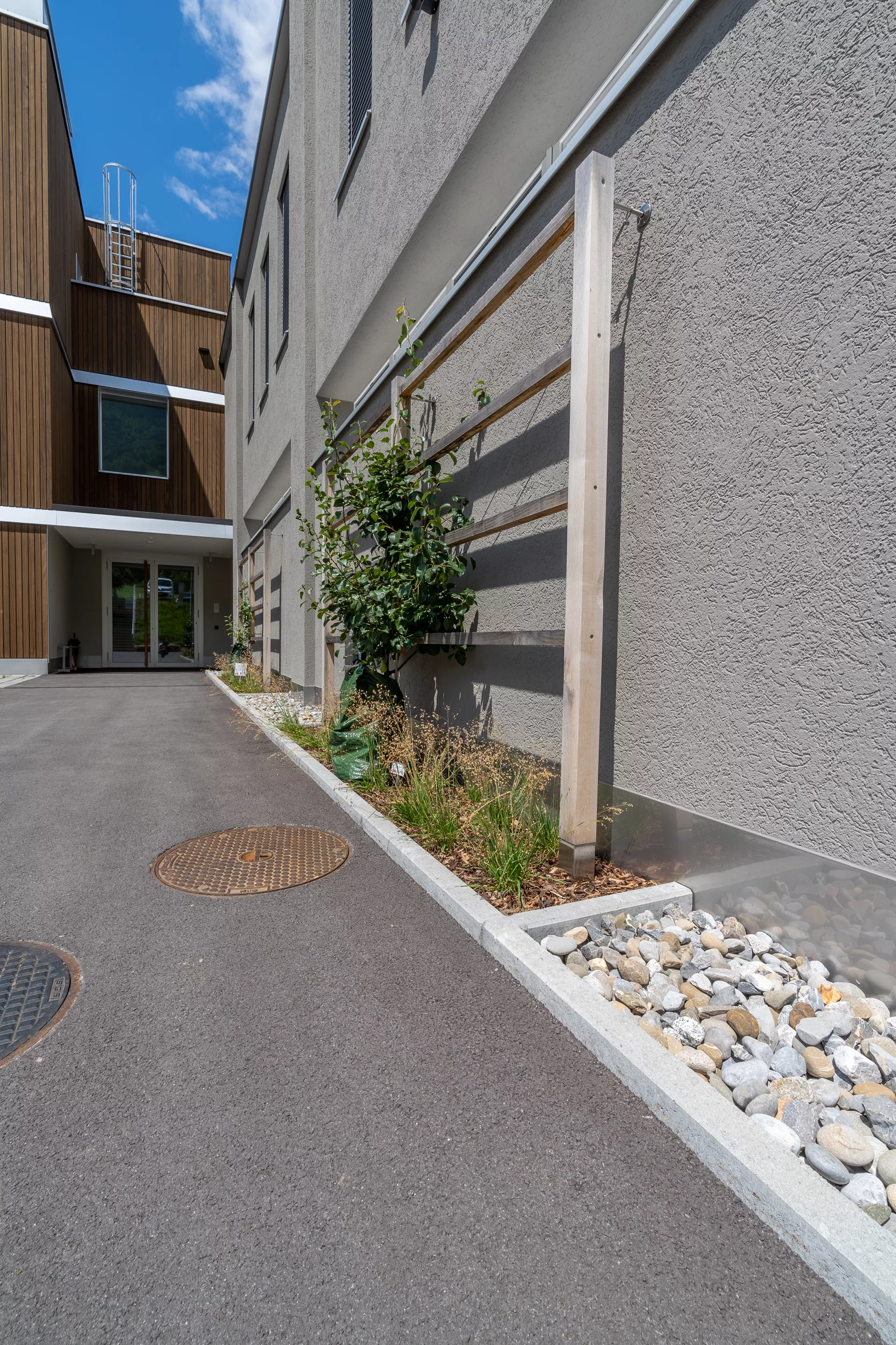 Stellplatte grau glatt beidseitig gefast L 100 cm B 8 cm H 30 cm