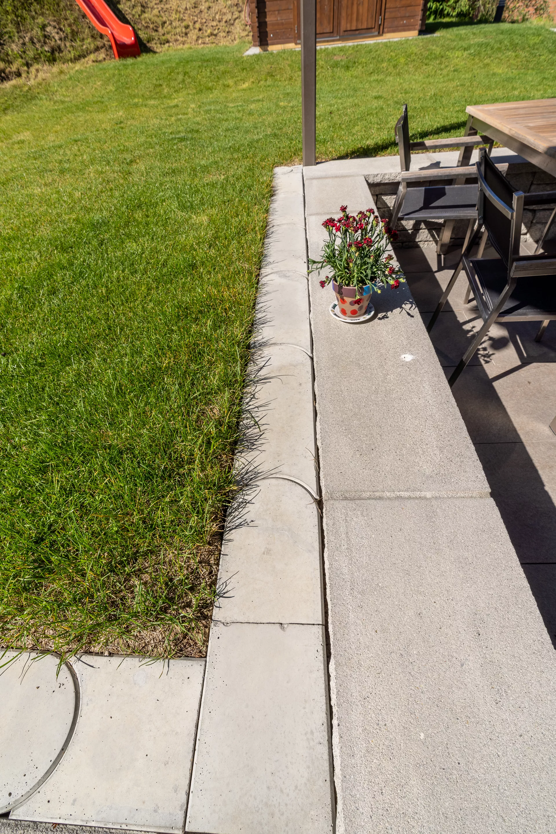 Feinsteinzeug Gehwegplatte Pietra di Combe braun strukturiert vollkantig L 90 cm B 45 cm H 2 cm