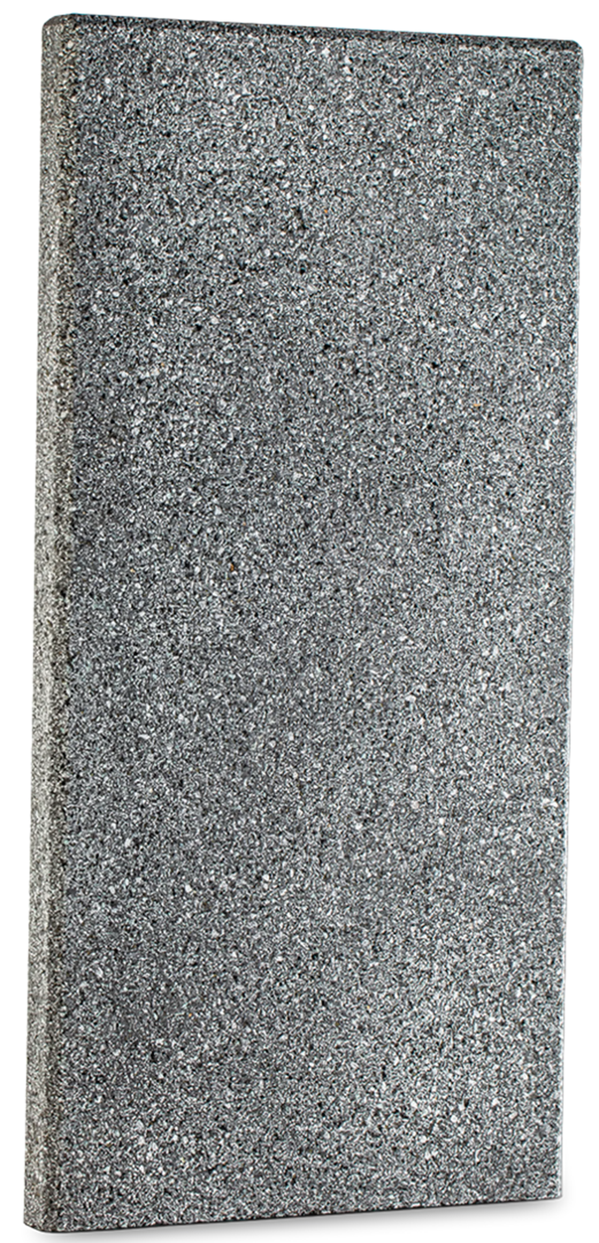 RESIDENZA Betonlamelle bewehrt GRISCHUNA grau-anthrazit gestrahlt gefast L 50 cm B 6 cm H 150 cm