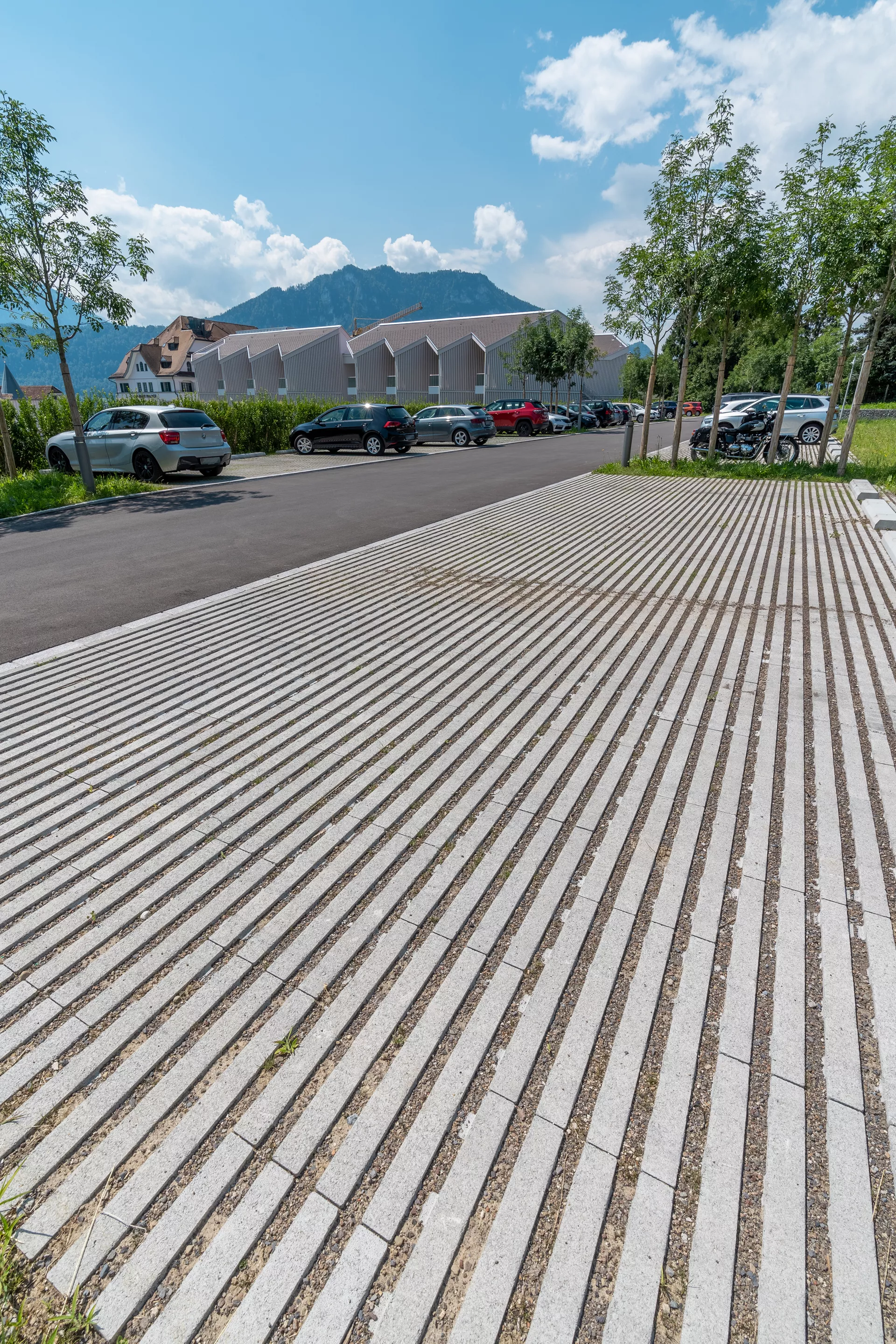 RAINA Rasenliner mit Verschiebesicherung grau glatt L 60 cm B 40 cm H 10 cm