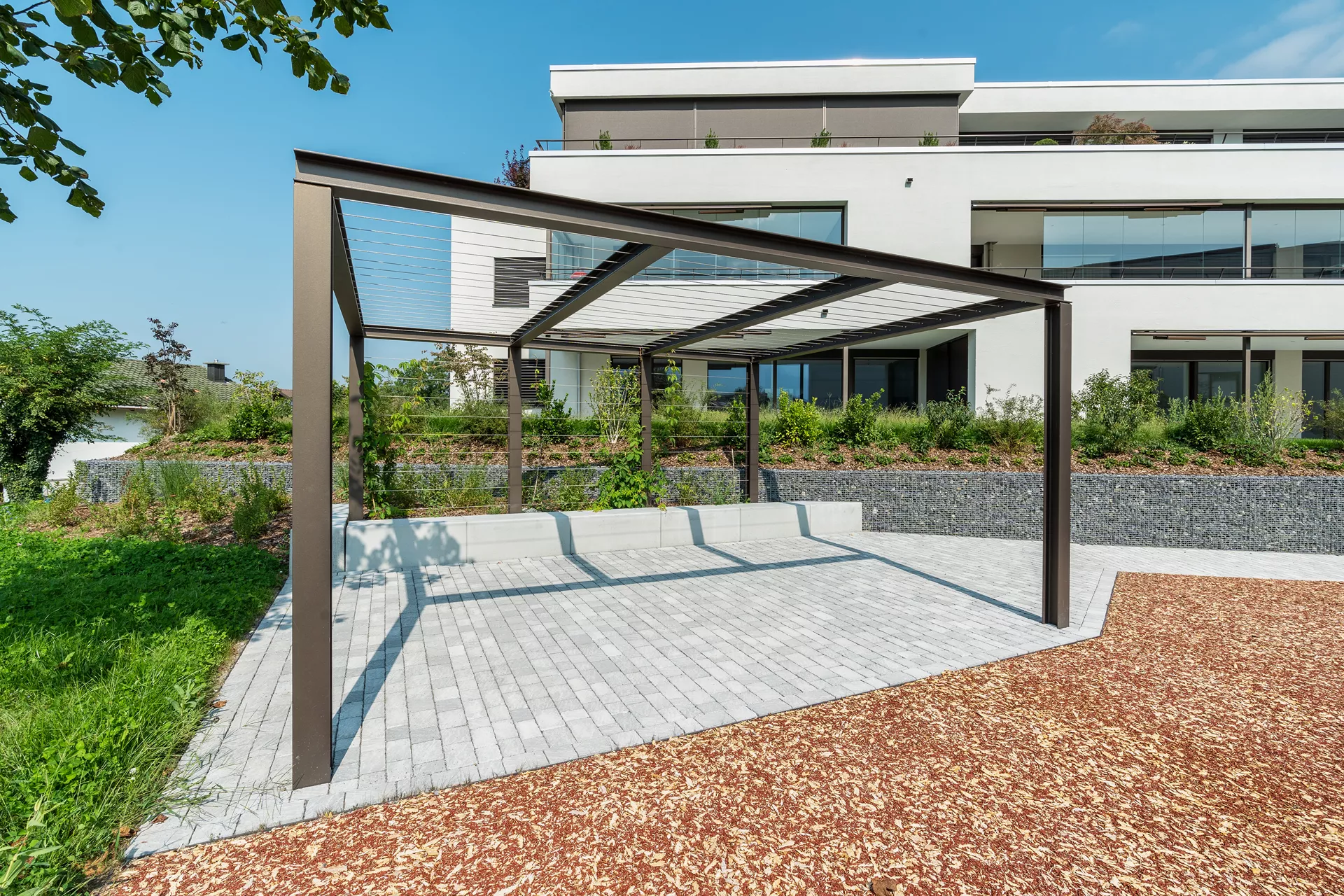 FRIEDA Wildpflaster perlgrau strukturiert Kanten gebr. L 9.4-19.4 cm B 9.4-11.9 cm H 7 cm