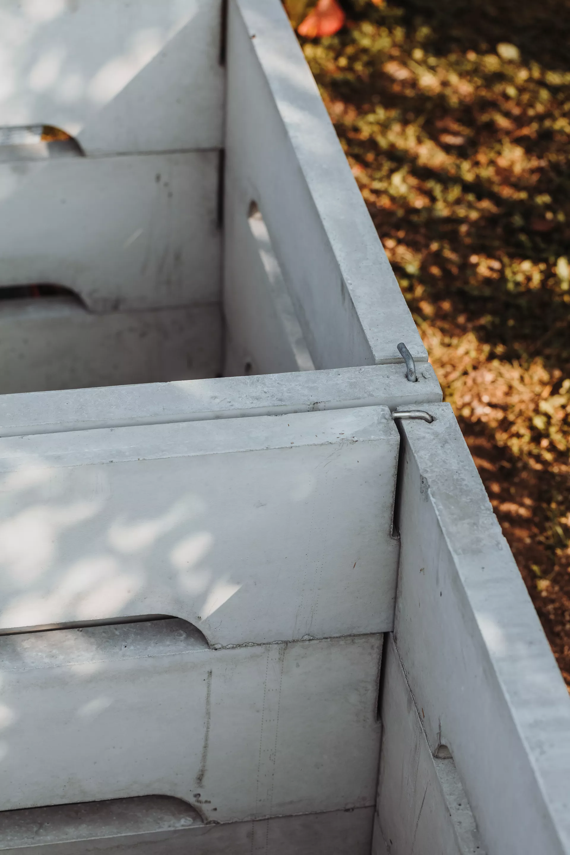 Kompostbehälter einzelnes Brett L 120 cm B 5.5 cm H 25 cm