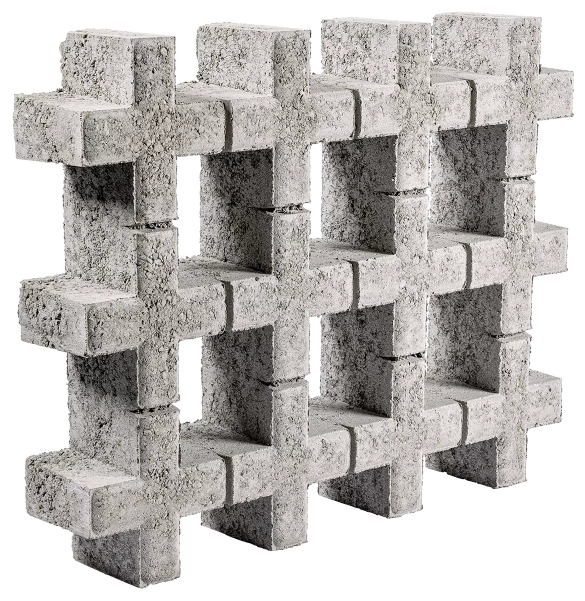 QUADRO Rasengitterstein grau L 58 cm B 47 cm H 10 cm