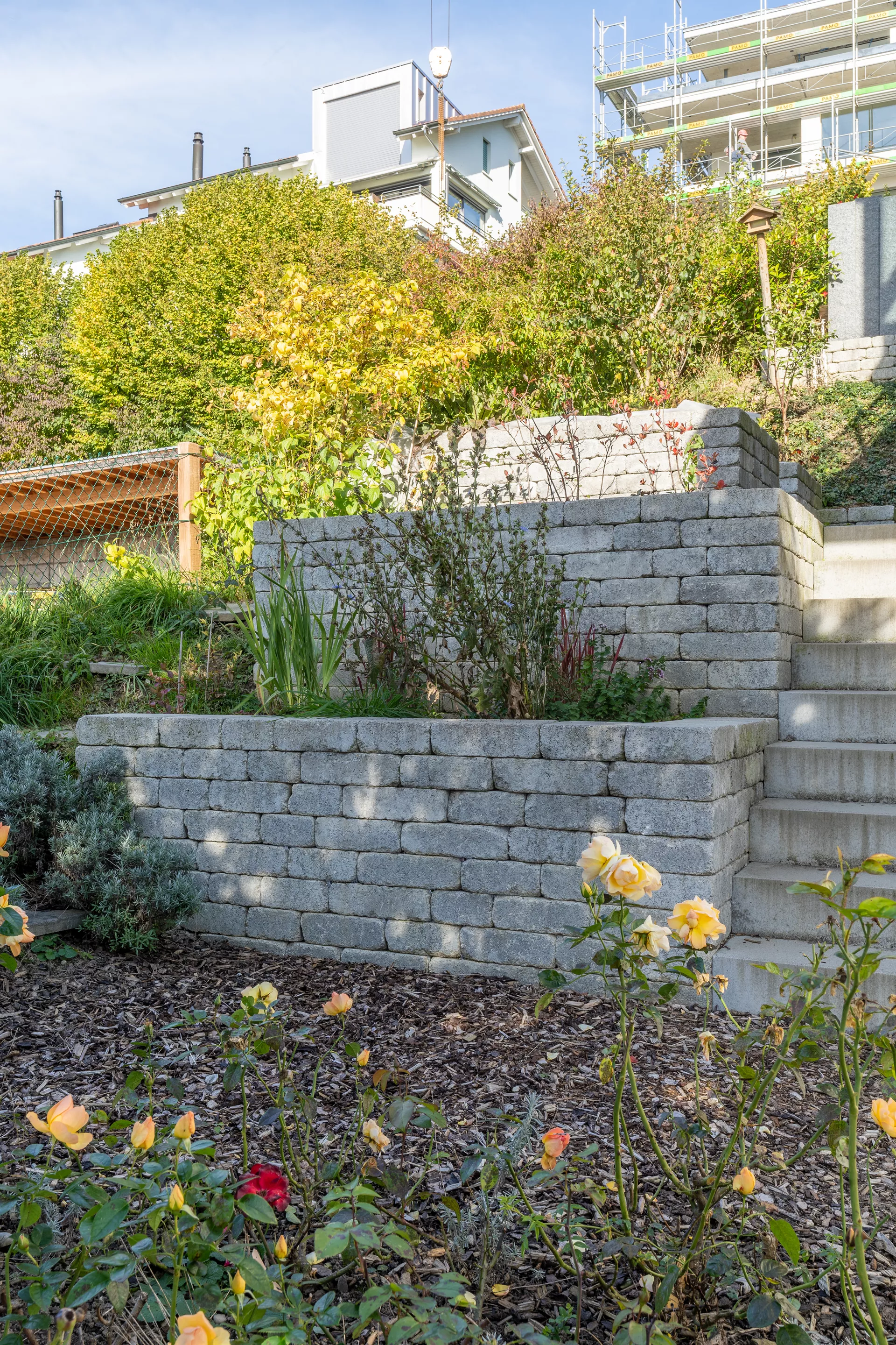 CUATRO Mauersteine Kanten gebrochen naturgrau L 20-35 cm B 25 cm H 15 cm