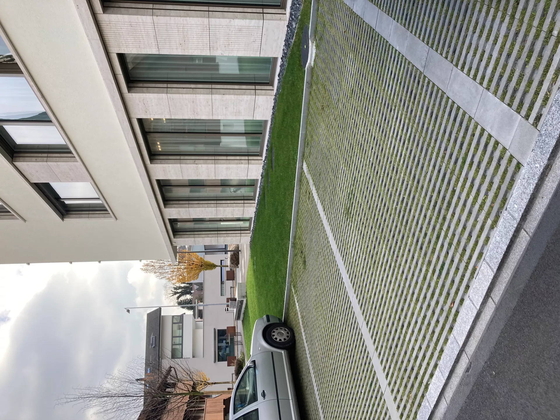 RAINA Rasenliner mit Verschiebesicherung grau glatt L 60 cm B 40 cm H 10 cm