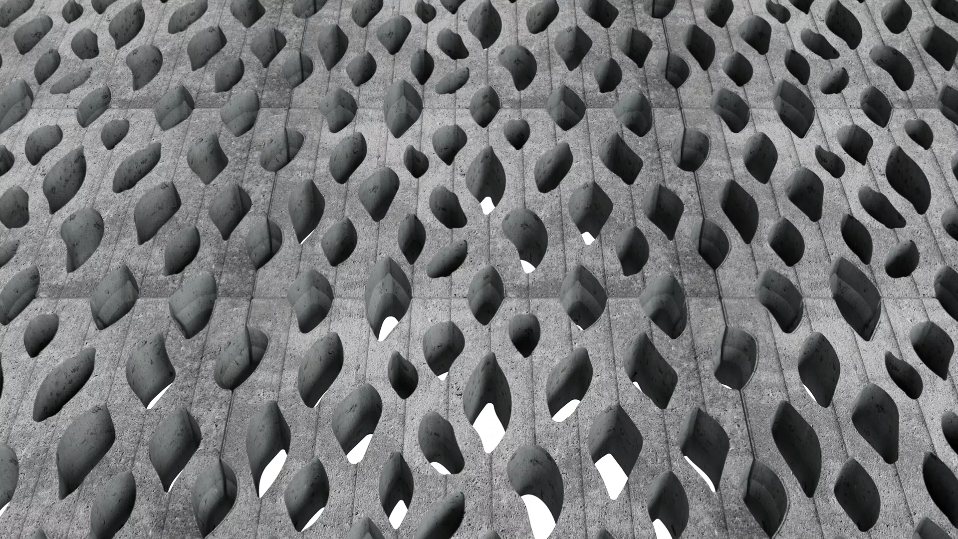 SENTONI Rasengitterstein mit Nocken grau glatt L 60 cm B 40 cm H 10 cm