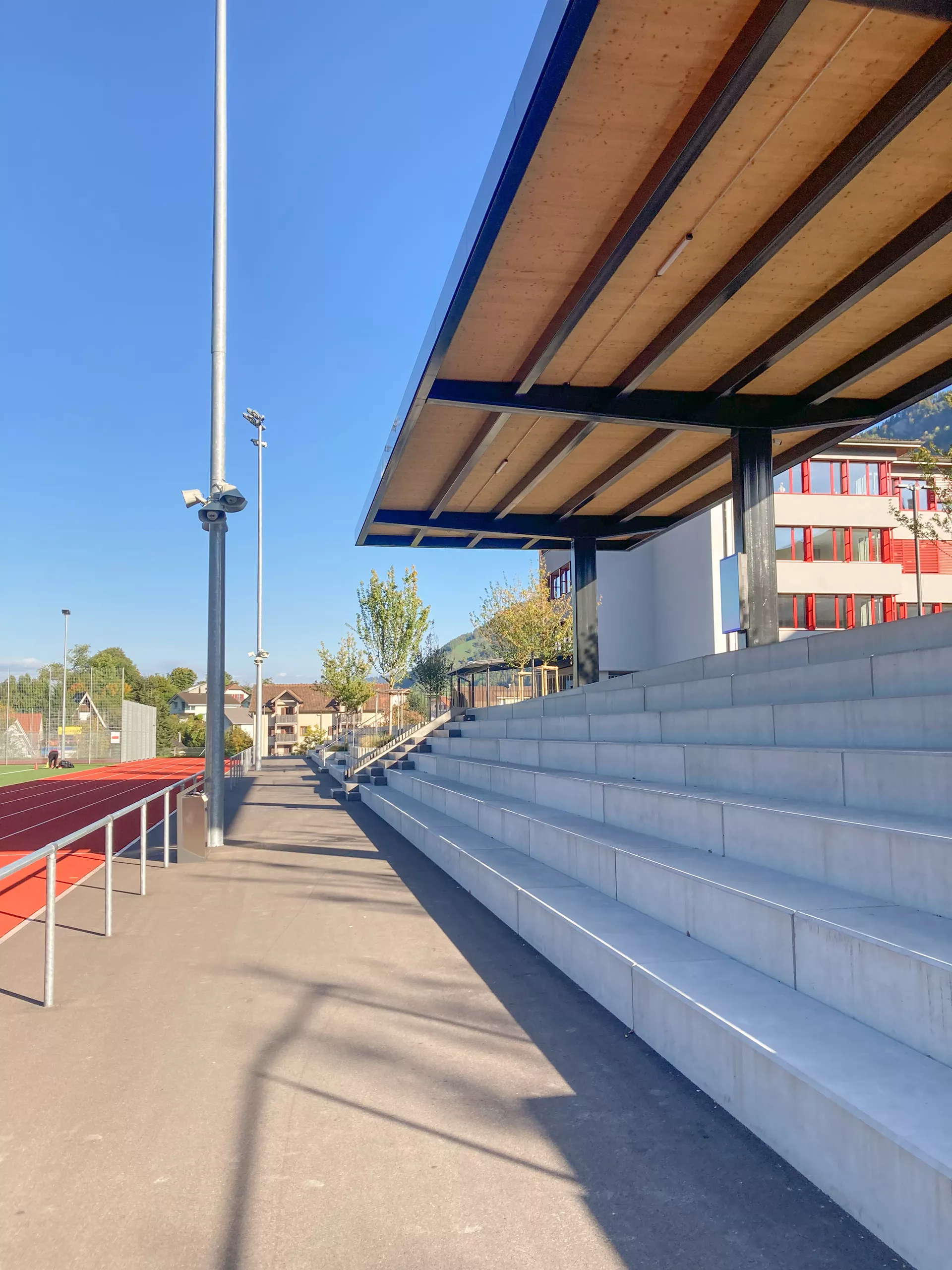 Vierkant-Element Normalelement beidseitig offen grau glatt gefast L 280 cm B 65 cm H 50 cm