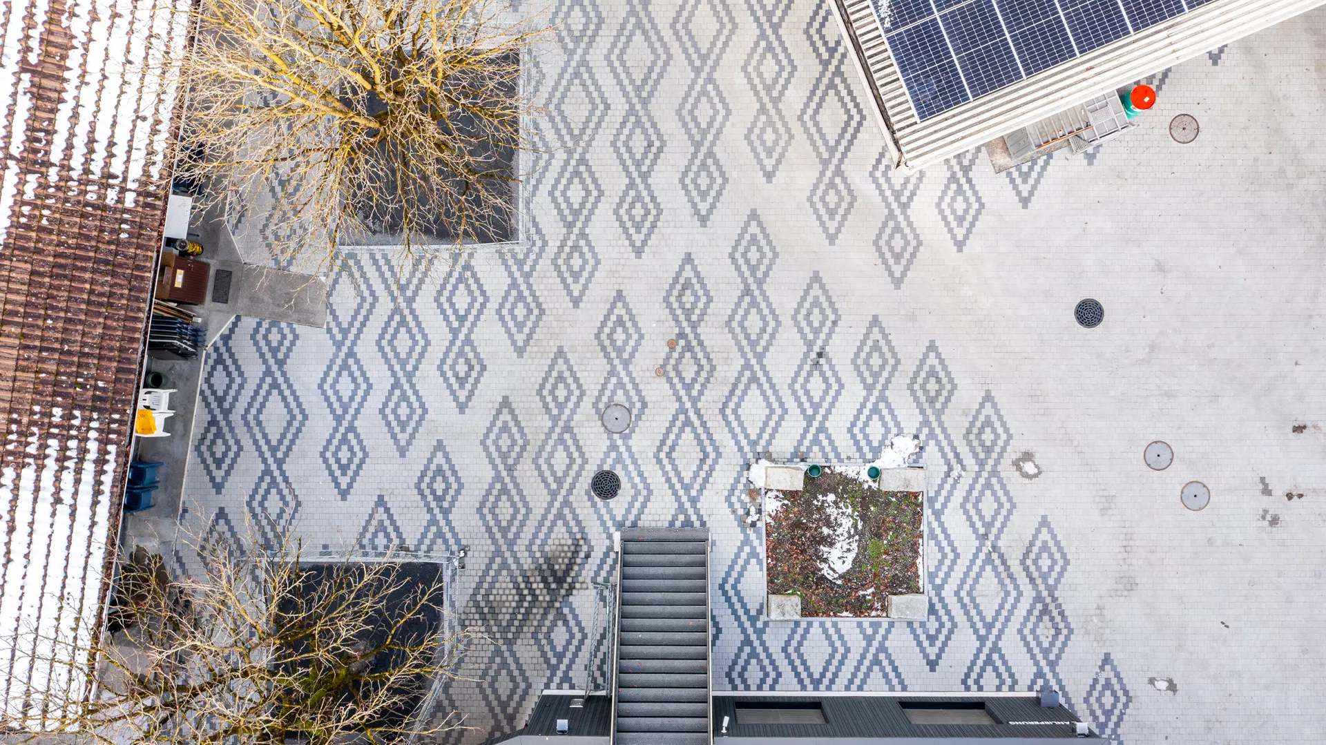 VS 5 Schwerlaststein mit Verschiebesicherung grau glatt gefast L 30 cm B 15 cm H 10.8 cm