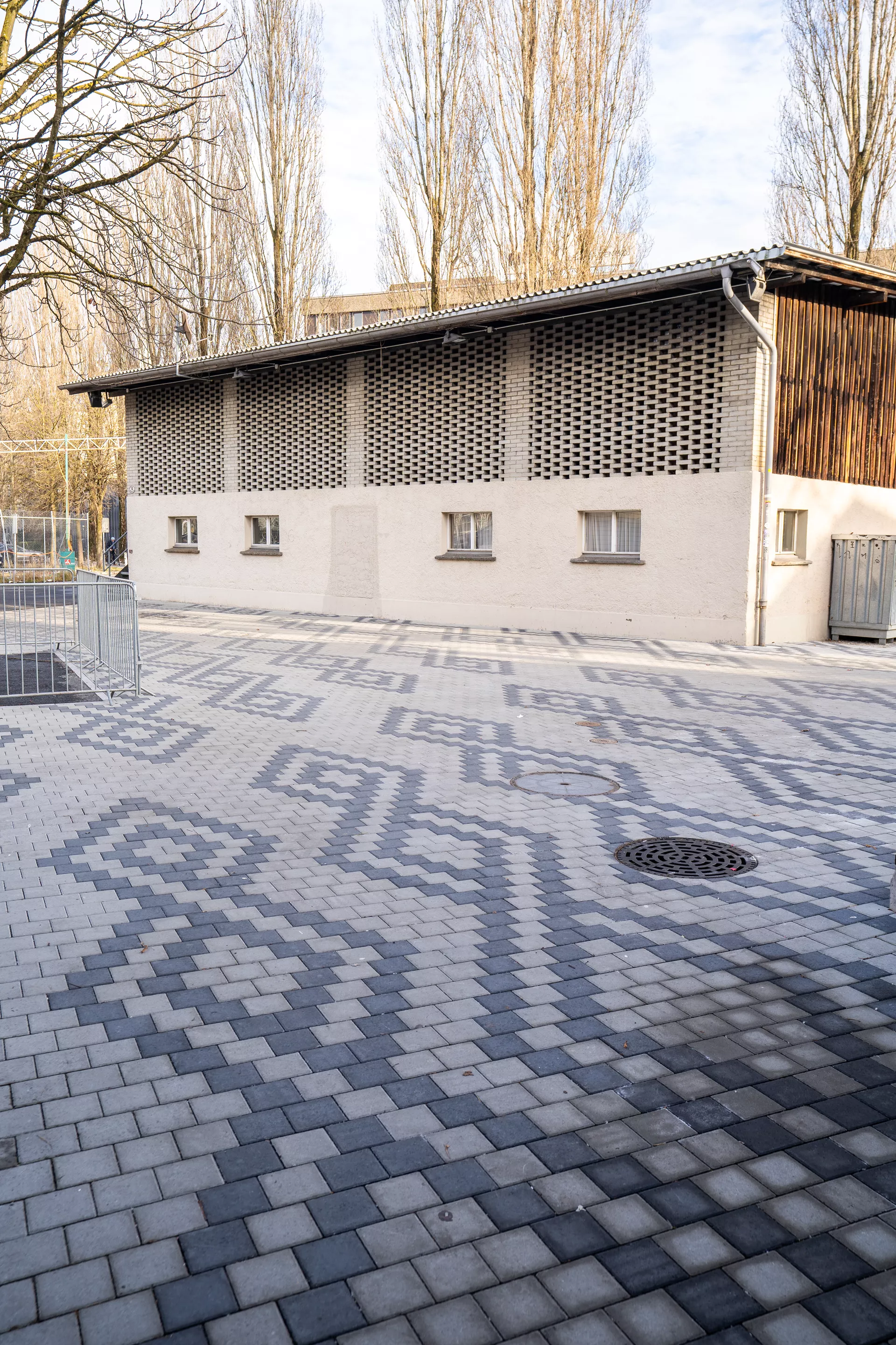 VS 5 Schwerlaststein mit Verschiebesicherung grau glatt gefast L 30 cm B 15 cm H 10.8 cm