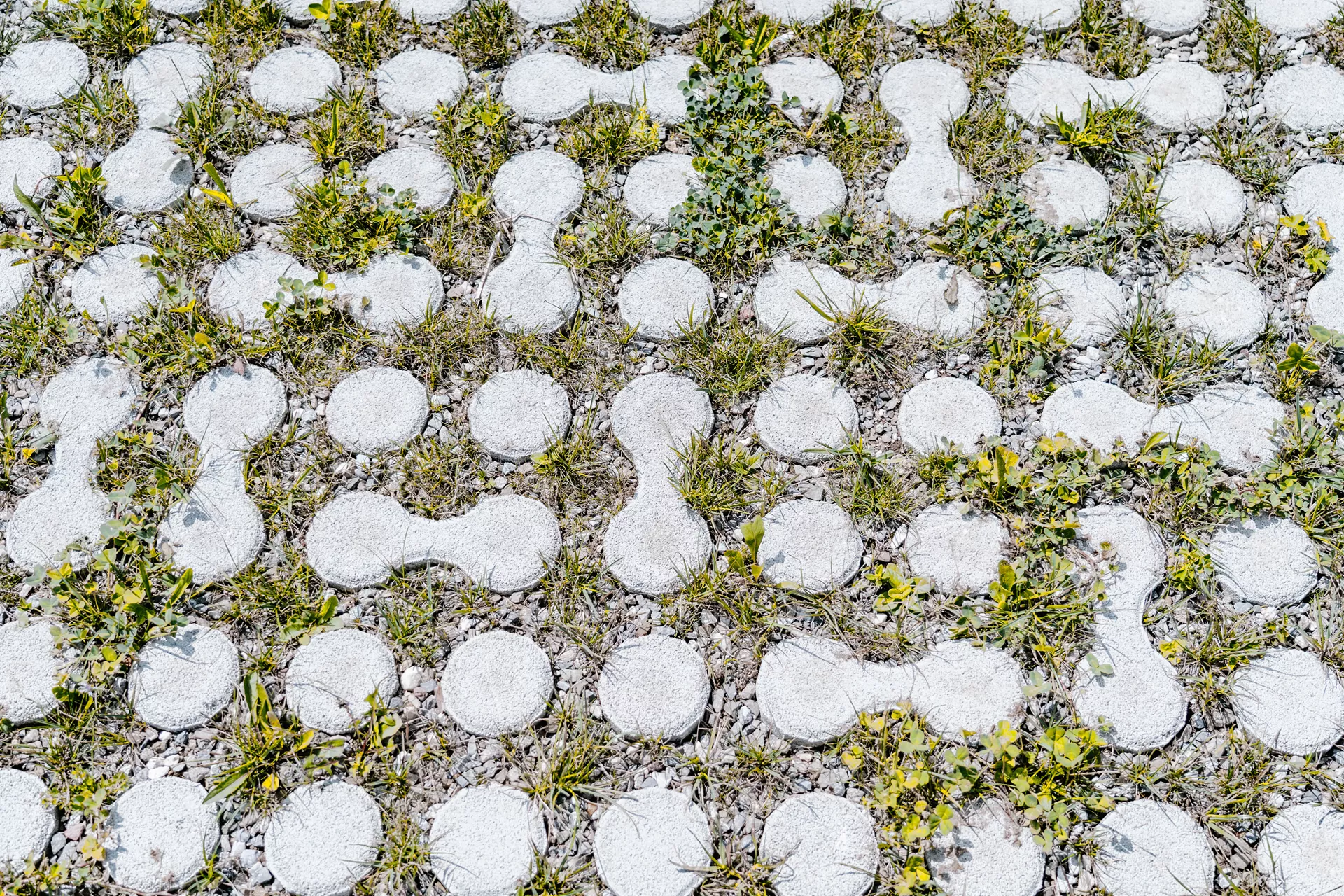 LUNIX Rasengitterstein grau glatt L 53.2 cm 39.9 cm H 12 cm