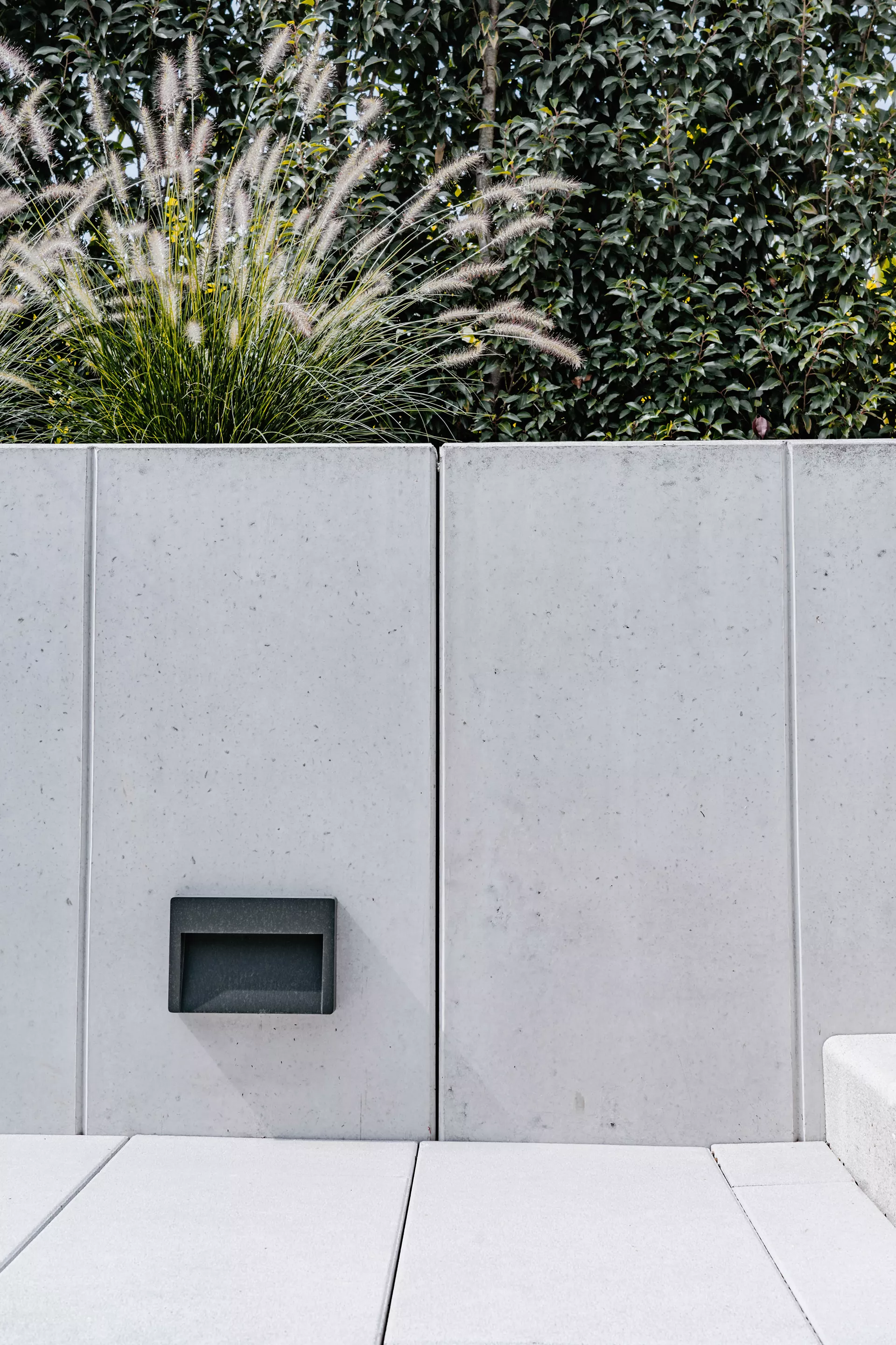 EXACTA LIGHT Winkelplatte Typ 1 grau glatt gefast unbewehrt L 49 cm B 25 cm H 25 cm W 6 cm