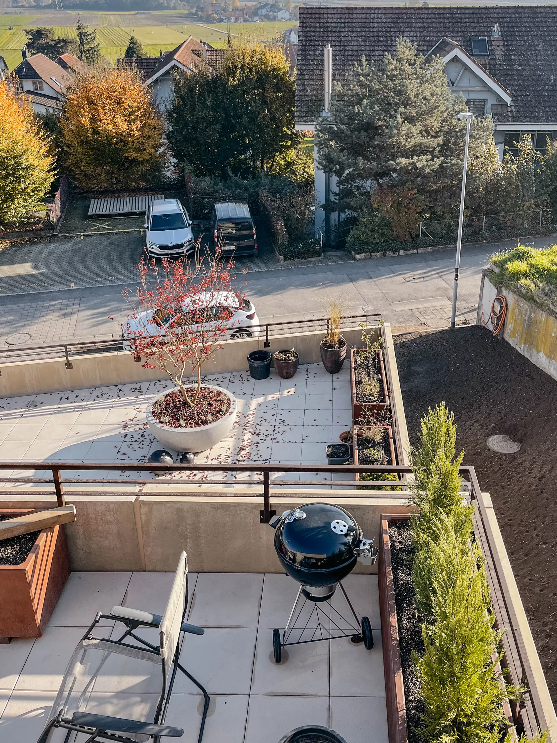 FERRO CONCRETE Pflanzentrog rechteckig Rost glatt L 200 cm B 60 cm H 60 cm W 5 cm