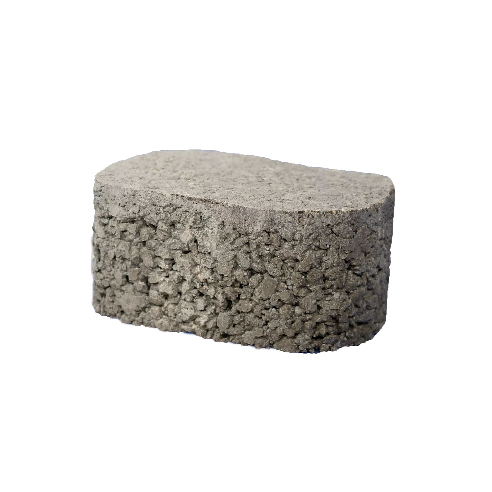 ARENA VISTA Pflasterstein perlgrau strukturiert Kanten gebr. L 6.5 - 23.8 cm B 8.3 - 16.4 cm H 7 cm