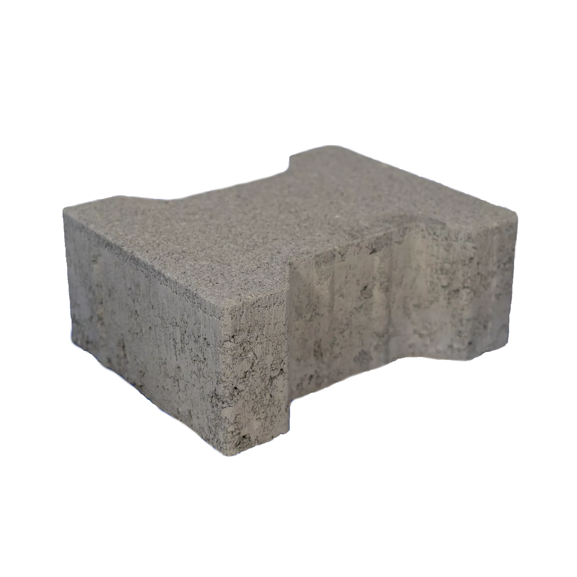 H Verbundstein Normalstein grau fein gefast L 20 cm B 16.5 cm H 6 cm