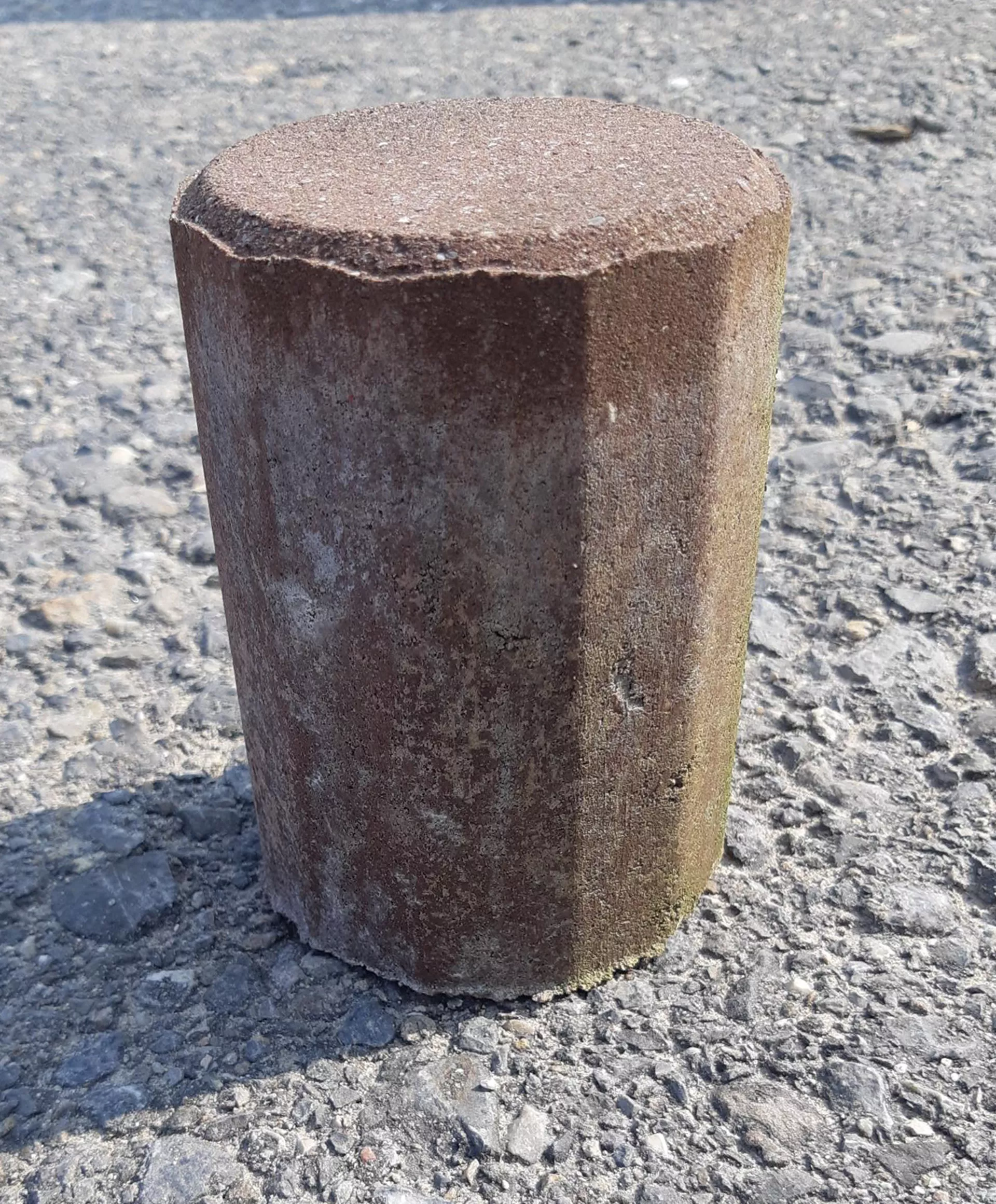 LUNIX Füllstein zu Rasengitterstein porphyr glatt H 12 cm