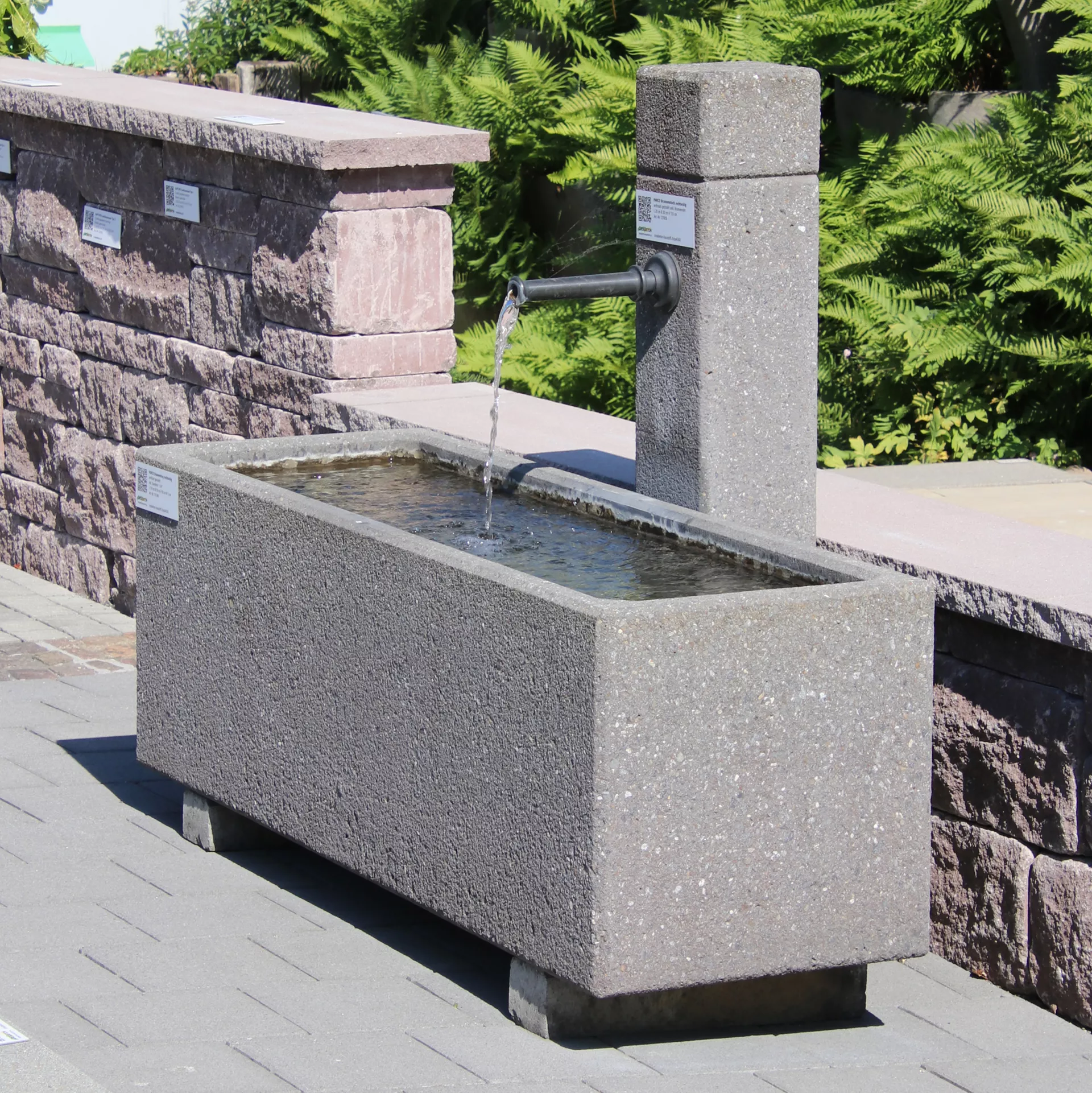 PARCO<sup>®</sup> Brunnentröge rechteckig gestrahlt