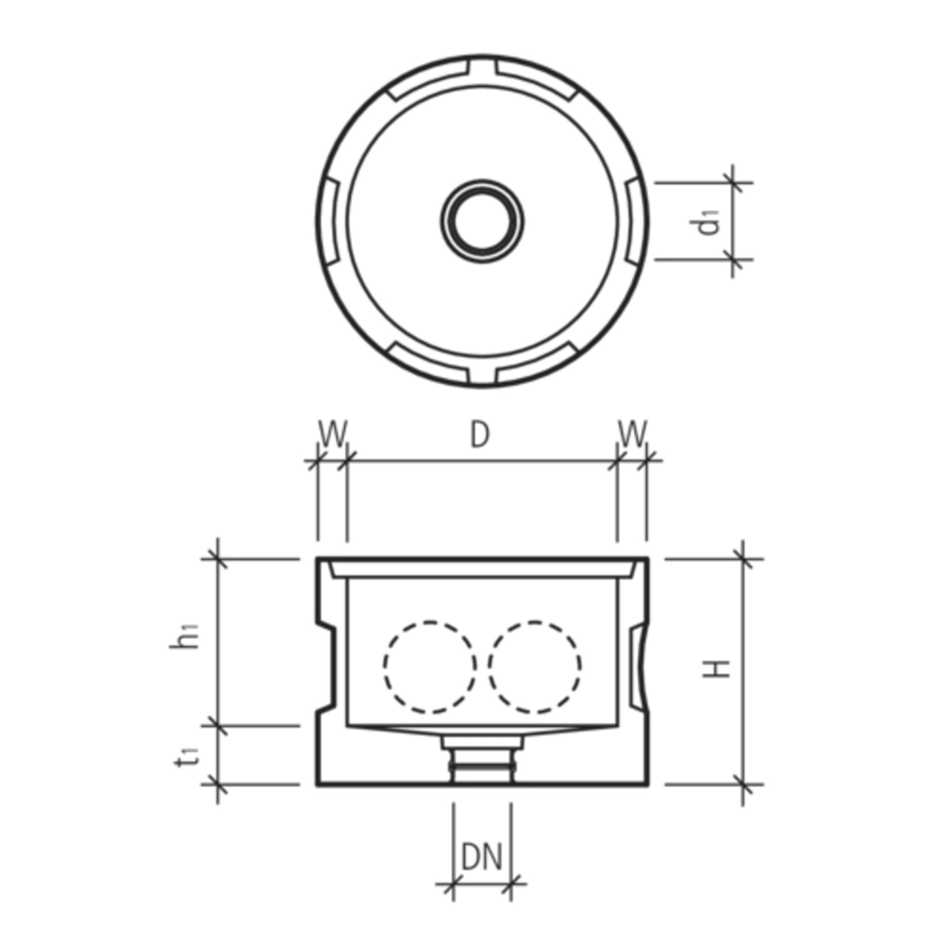 Abzweigschächte für Kabelanlagen