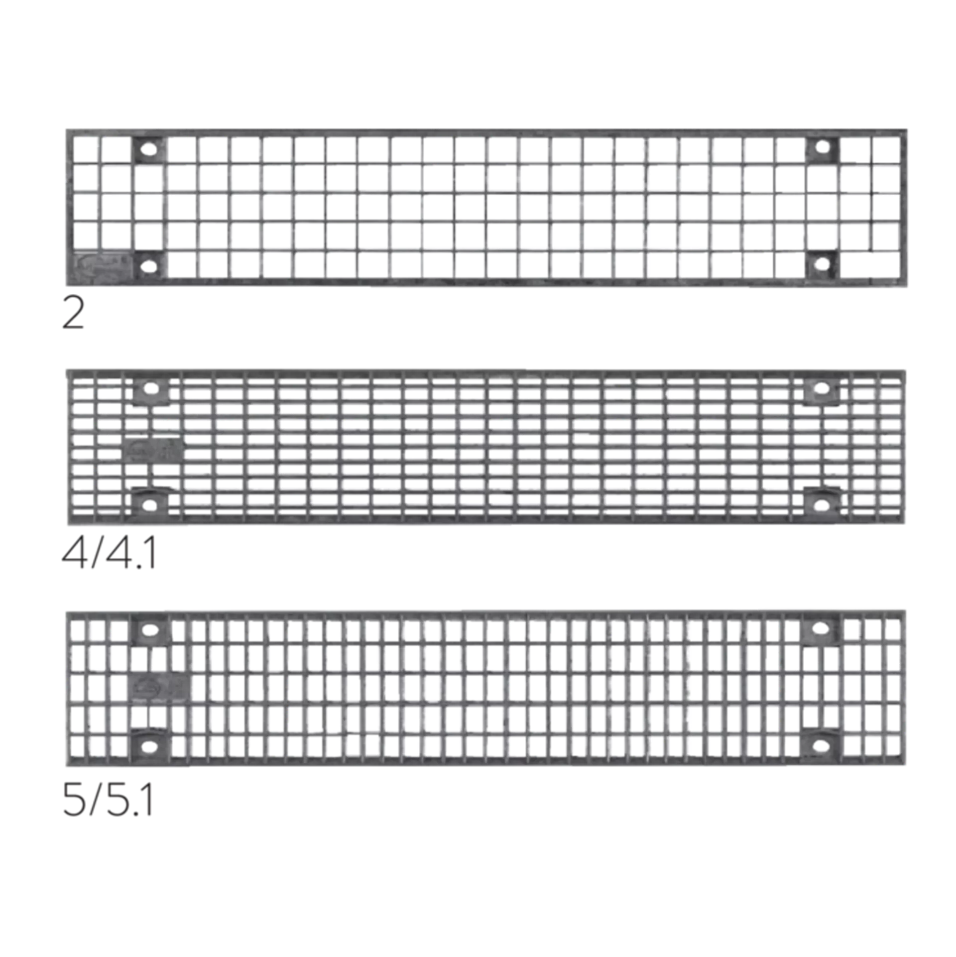 BIRCOsir<sup>®</sup> Rinnen NW 100 Abdeckungen