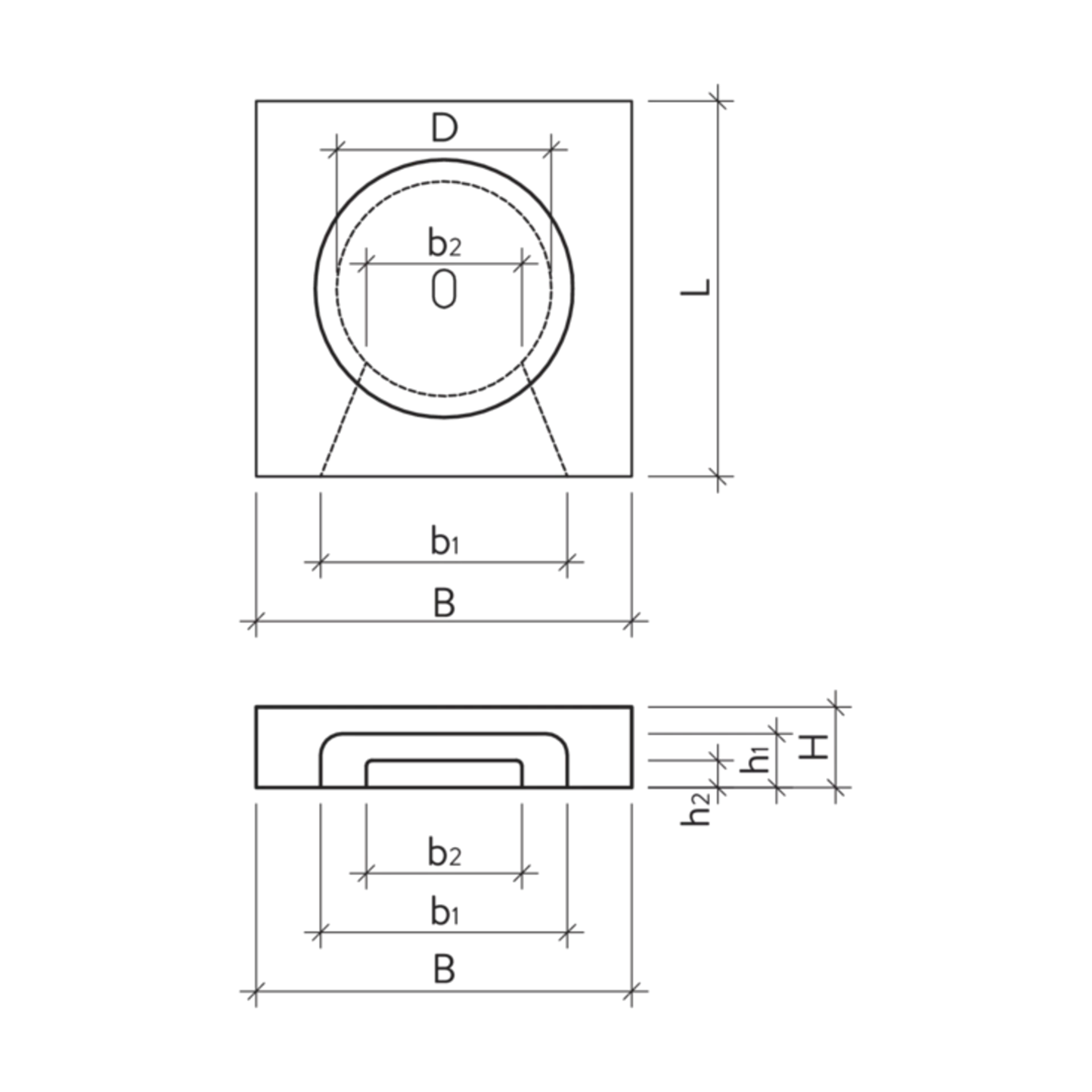 Schachtabdeckung mit Einlauf Kanton Waadt