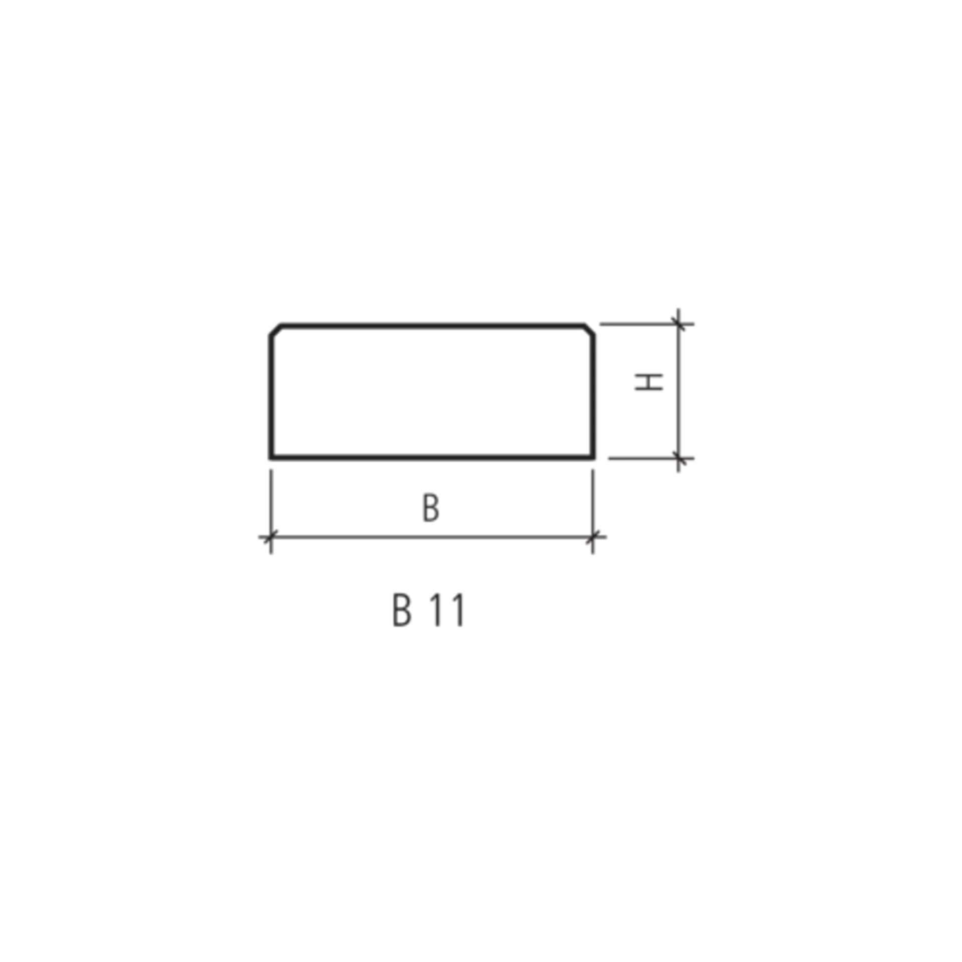 Inseleinfahrtssteine mit Vorsatz