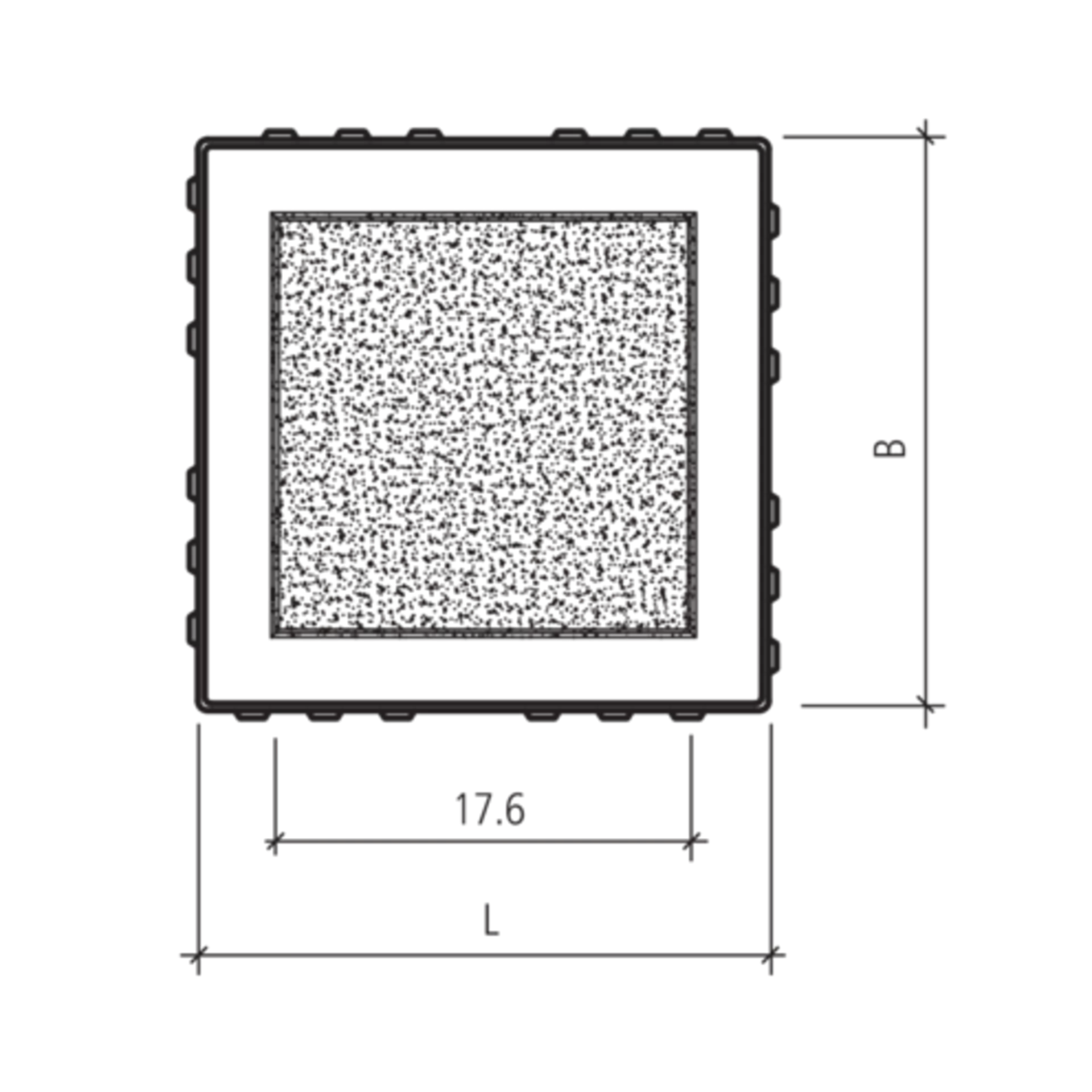 CARENA<sup>®</sup> JG JUSTGREEN Sickersteine fino gefast