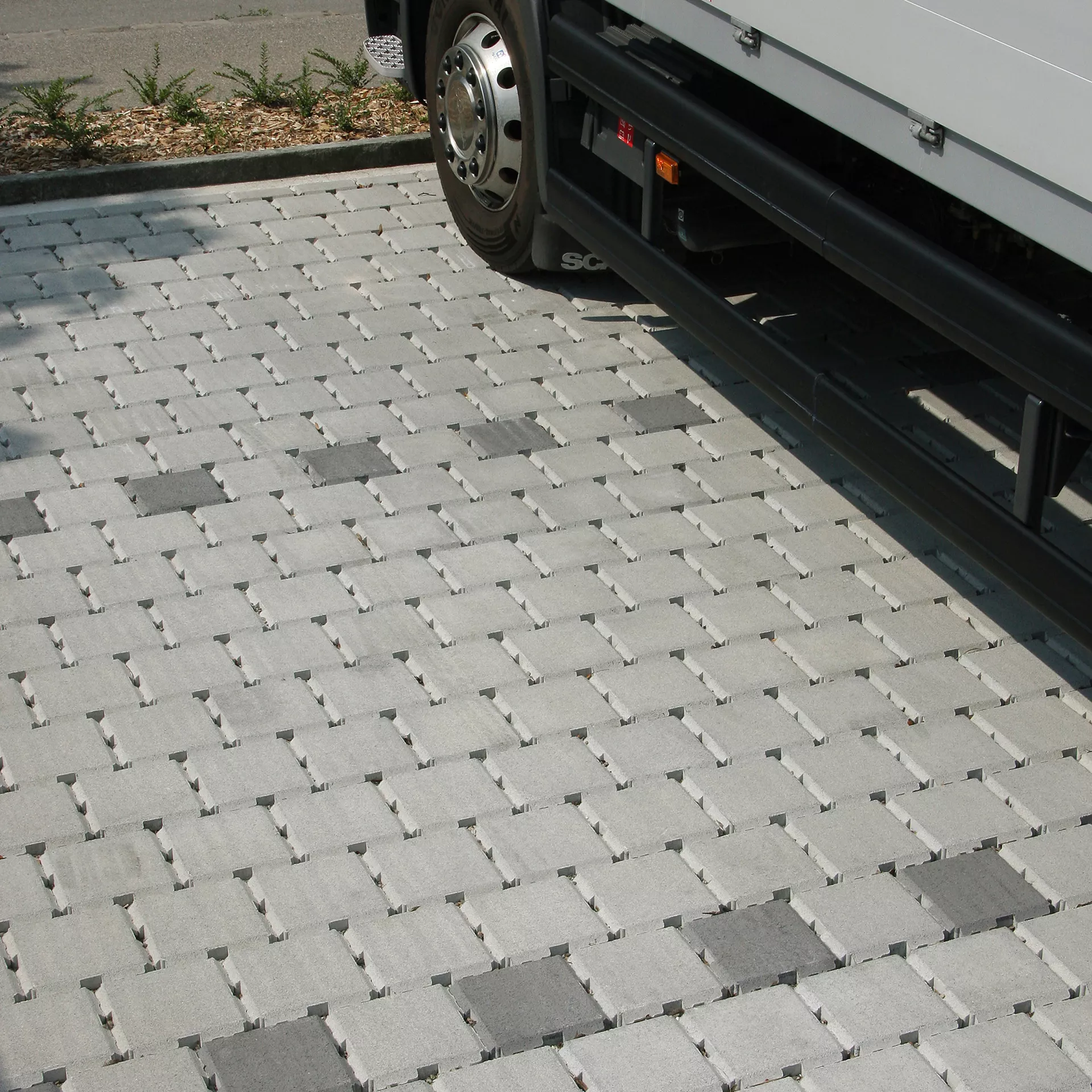 VS 5<sup>®</sup> Schwerlastökosteine mit 5-facher Verschiebe sicherung