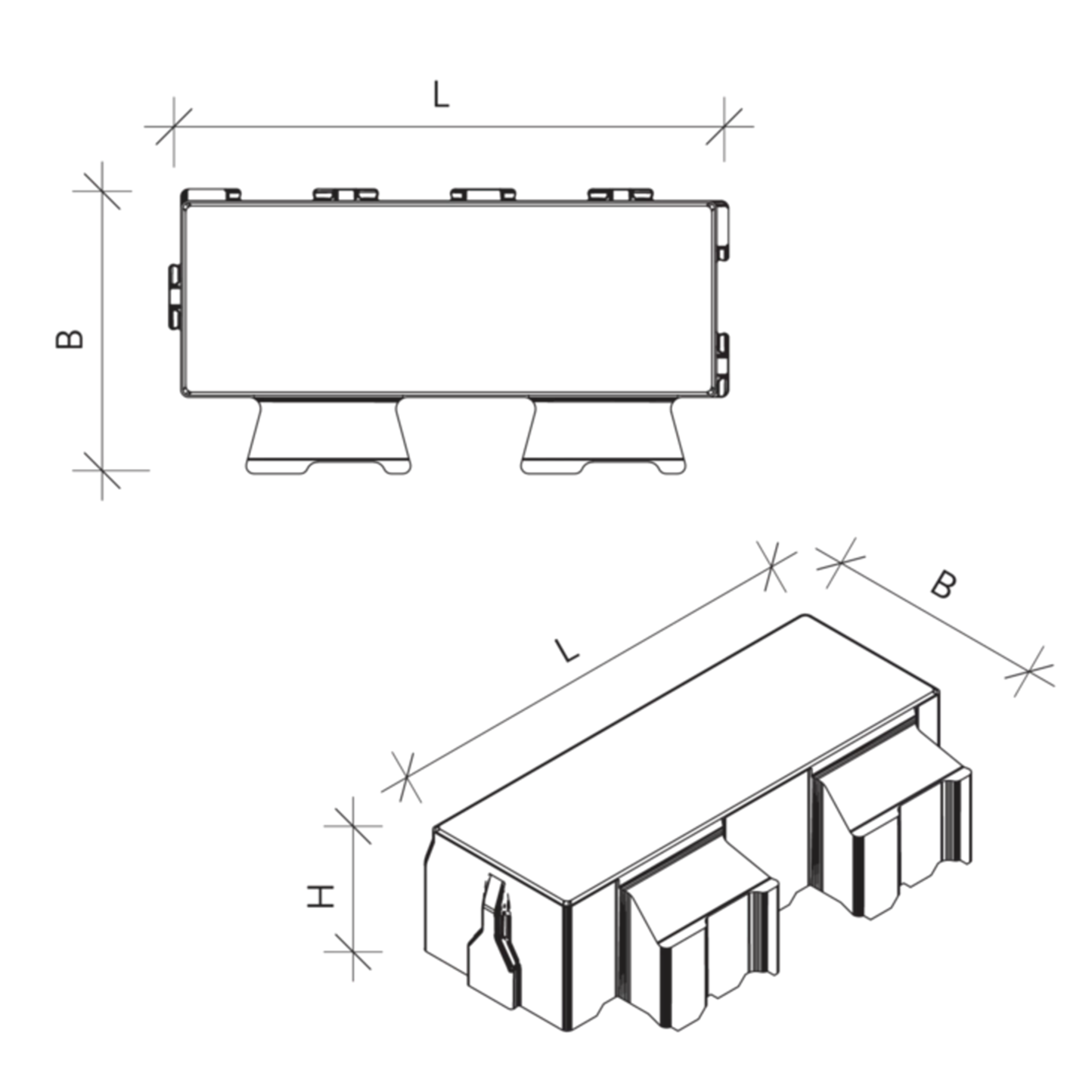 CLIMA STONE Rasen fein gefast