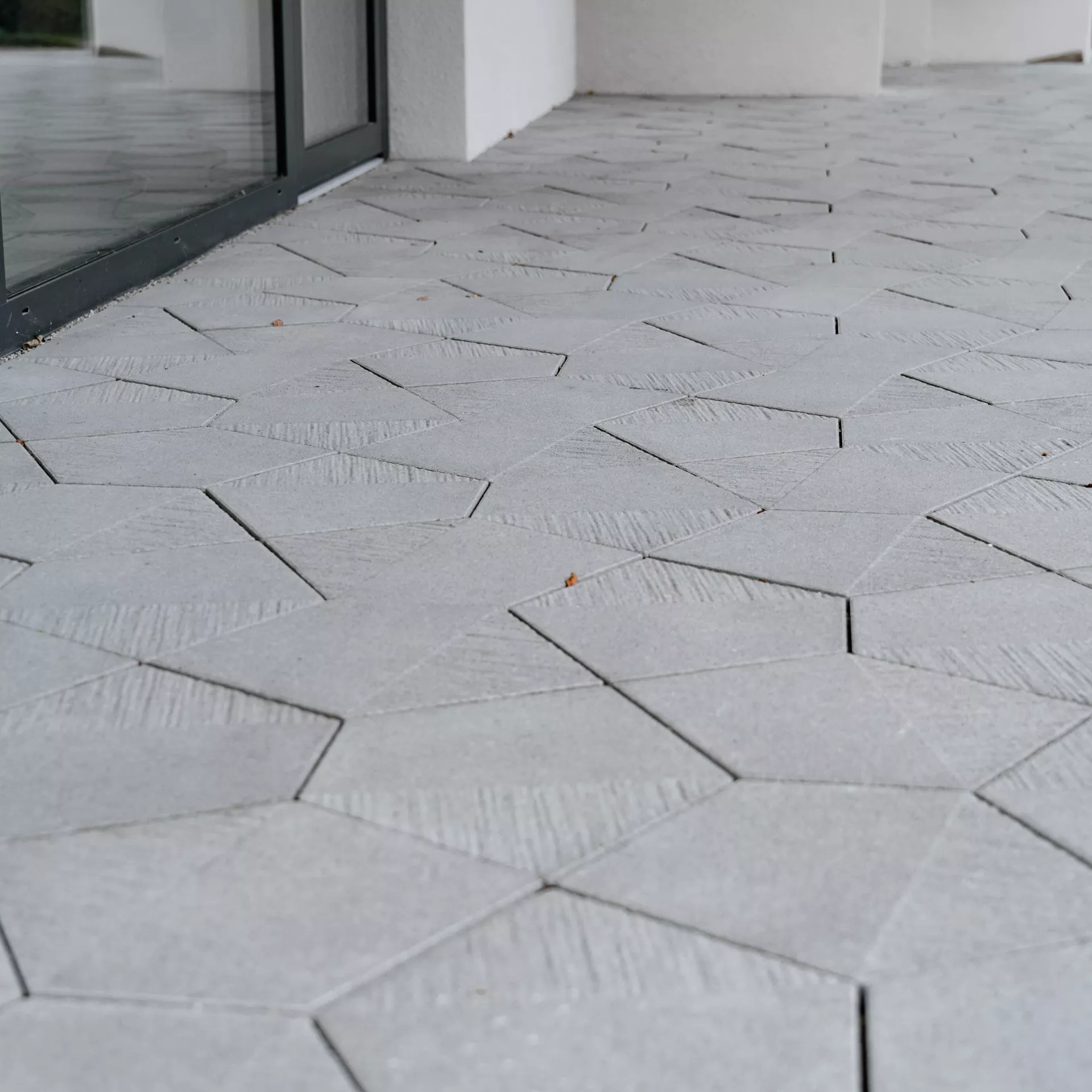 5-Eck Pflasterplatte