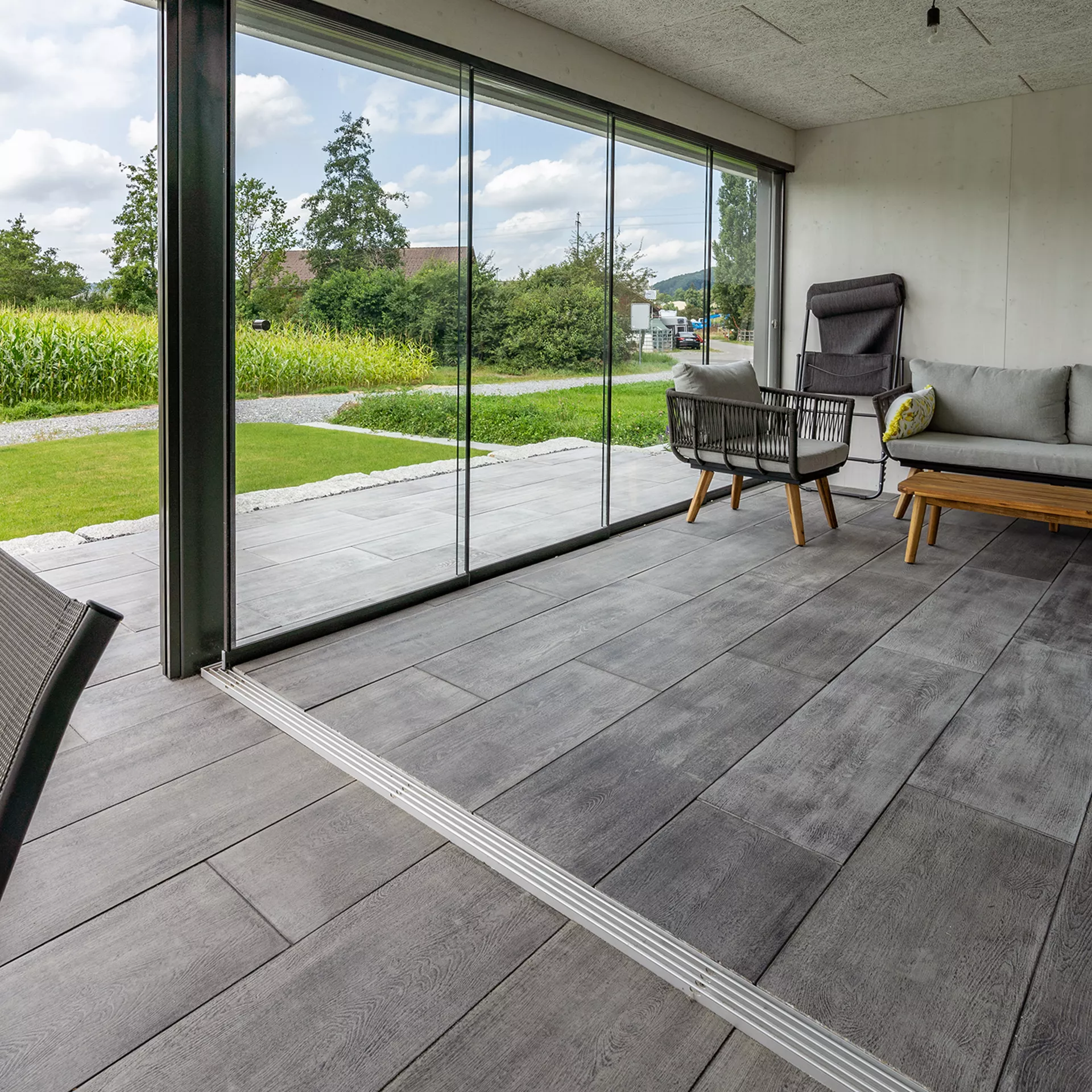 Landhausdiele mit Holzstruktur