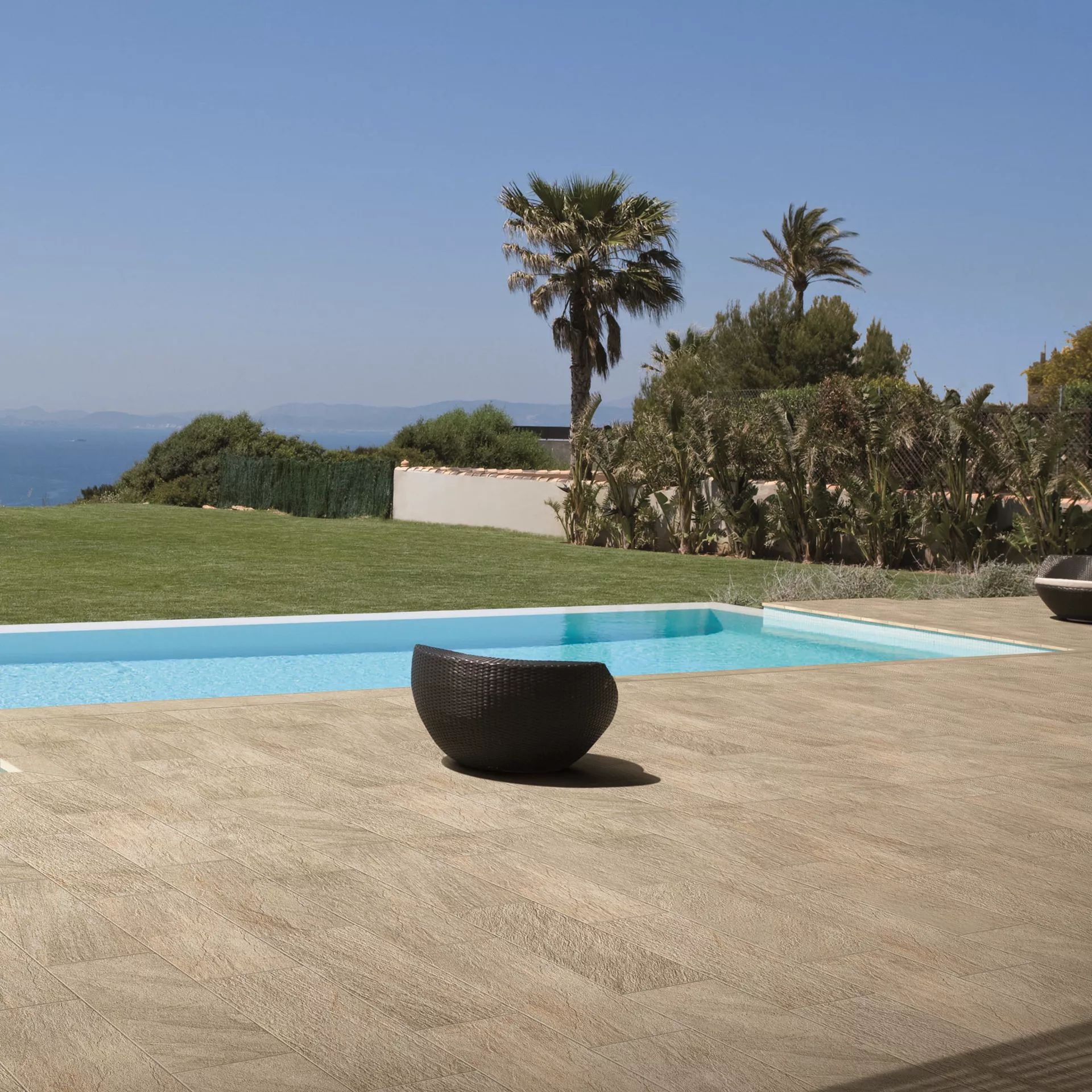 Feinsteinzeug Gehwegplatten PIETRA