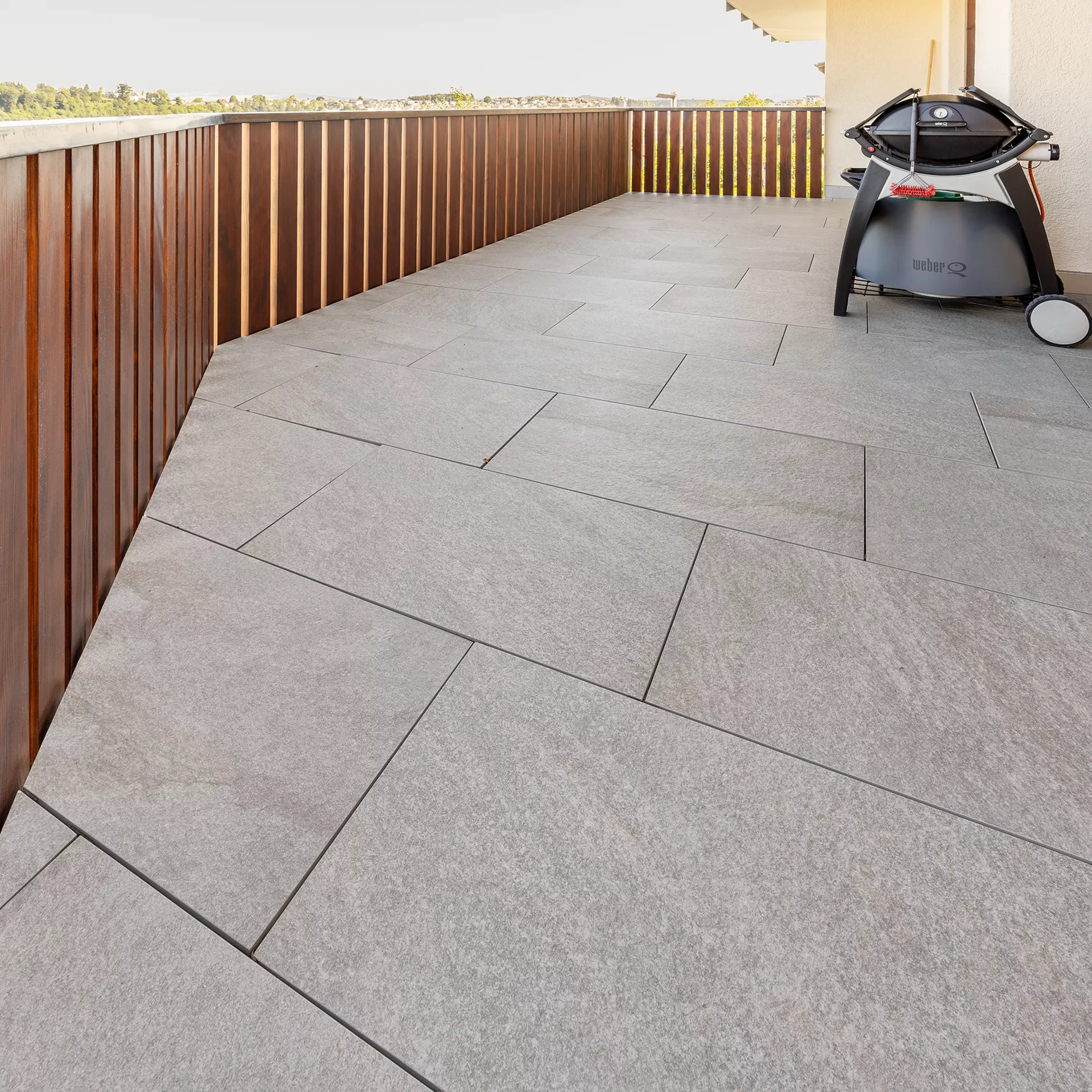 Feinsteinzeug Gehwegplatten PIETRA