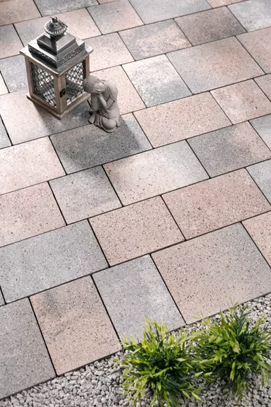 TOLEDO SKY Pflasterstein mare geschliffen vollkantig L 19.5-32.5 cm H 8 cm