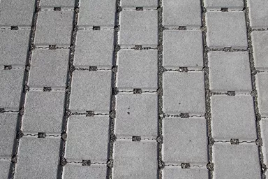 VS 5 Schwerlast Ökostein mit Verschiebesicherung englisch pal. grau glatt gefast L 22.5 cm B 22.5 cm H 10.8 cm