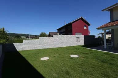 CUATRO Mauersteine Kanten gebrochen naturgrau L 20-35 cm B 25 cm H 15 cm