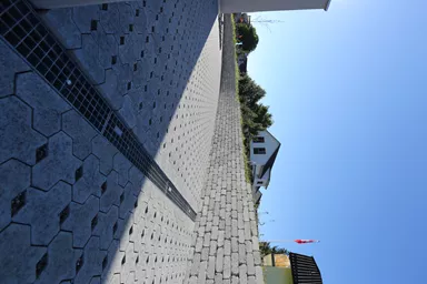 TEGULA SPLITT Ökostein mit Nocken Normalstein grau vollkantig L 23.2 cm B 17.2 cm H 7 cm