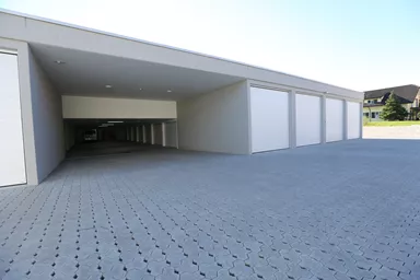 TEGULA SPLITT Ökostein mit Nocken Normalstein grau vollkantig L 23.2 cm B 17.2 cm H 7 cm