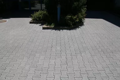 H Sickerstein Normalstein grau fein gefast L 20 cm B 16.5 cm H 8 cm