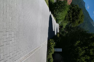 H Sickerstein Normalstein grau fein gefast L 20 cm B 16.5 cm H 8 cm