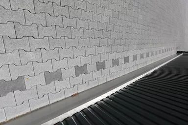 H Sickerstein Normalstein grau fein gefast L 20 cm B 16.5 cm H 8 cm