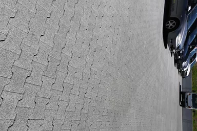 H Sickerstein Normalstein grau fein gefast L 20 cm B 16.5 cm H 8 cm