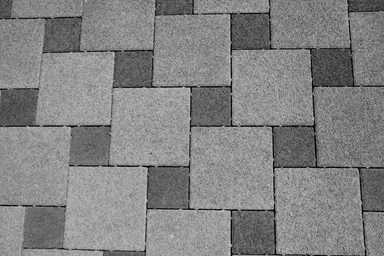 CARENA Sickerstein fino mit Nocken anthrazit haufwerksporig gefast L 12.5 cm B 12.5 cm H 6 cm