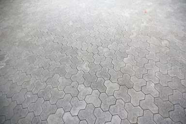 SIX-SILENTA Verbundstein mit Nocken Normalstein grau glatt vollkantig L 19.7 cm B 17 cm H 8 cm